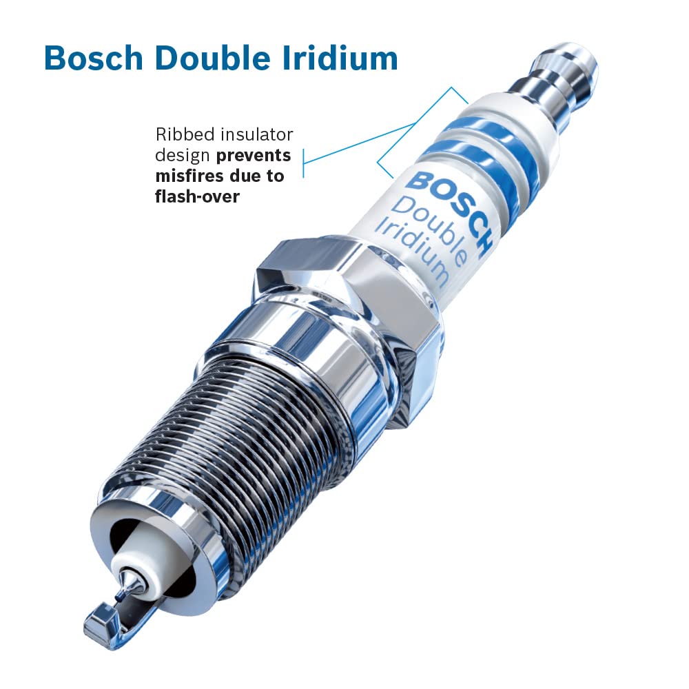 Bosch 96337 Oe Fine Wire Double Iridium Spark Plug - Pack Of 4