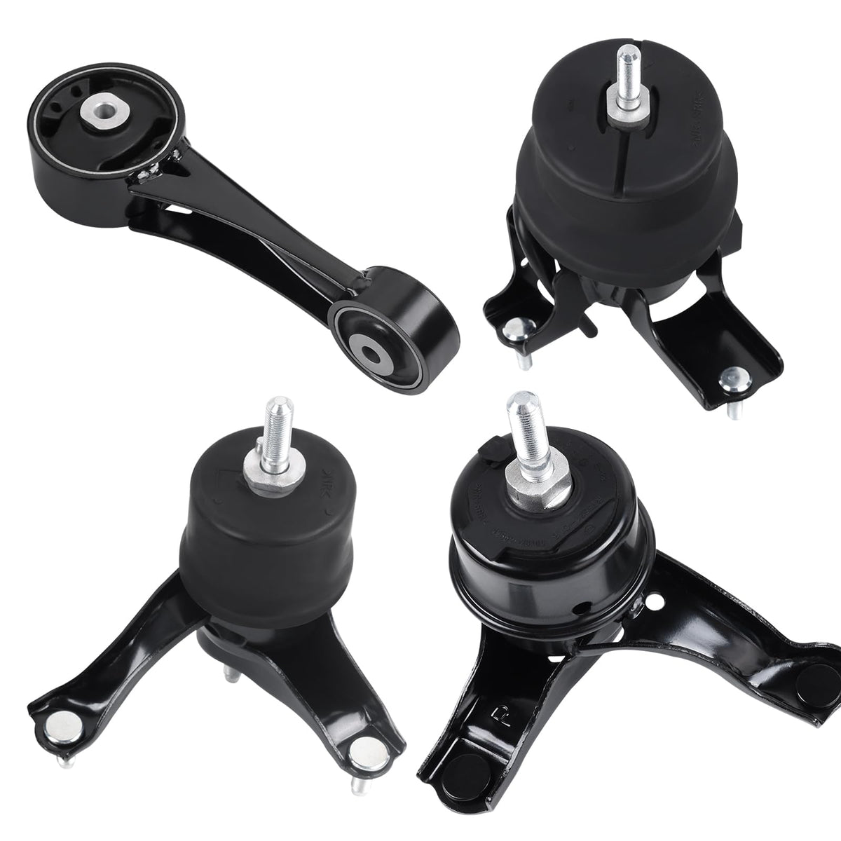 QRYIPPDM Engine Motor and Transmission Mount Kit Compatible with 2011 2012 2013 2014 Sienna 3.5L V6 AWD 4-Piece Replaces# A4288 