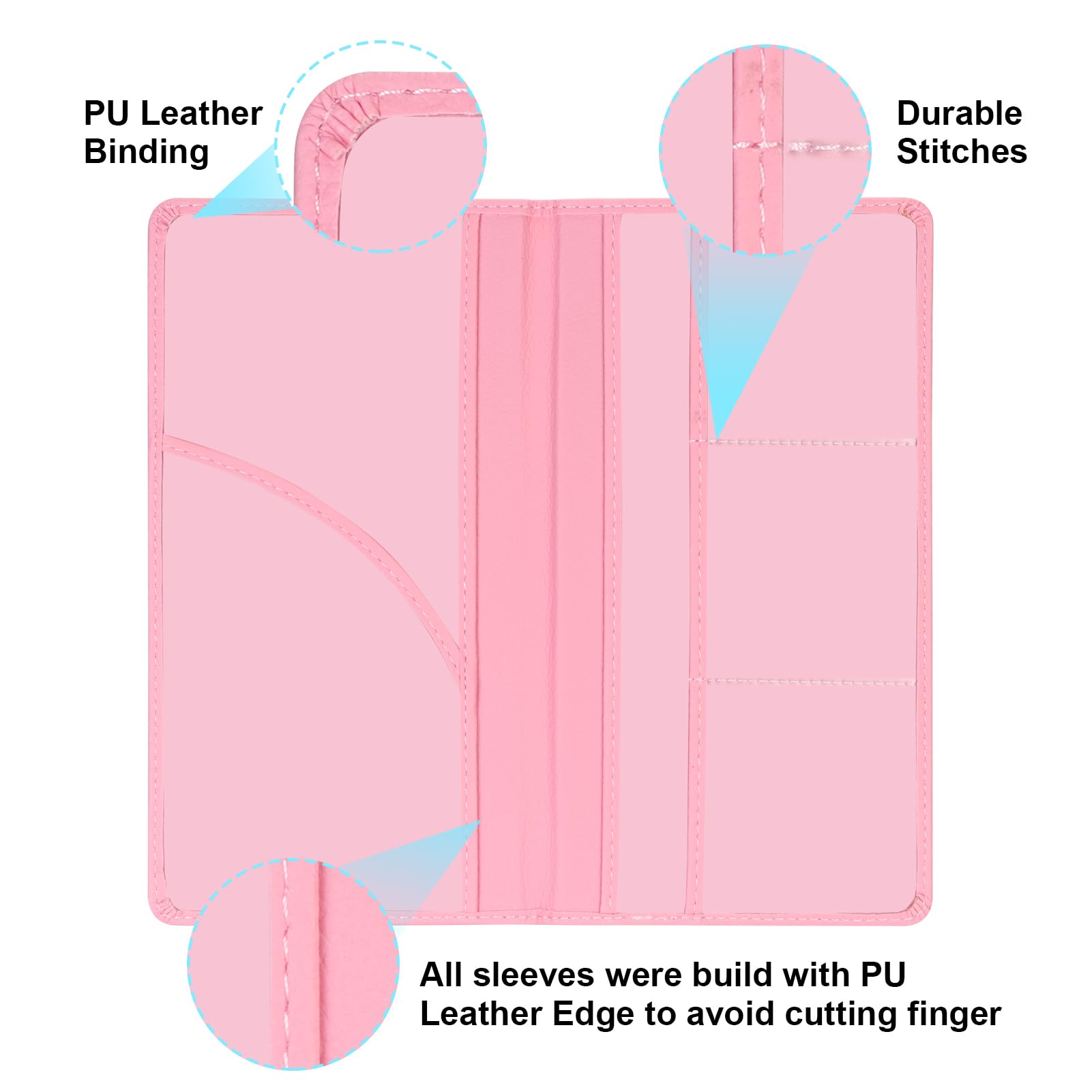 Cacturism Car Registration And Insurance Holder, Car Accessories Vehicle Glove Box Car Organizer Women Car Accessories With Magn