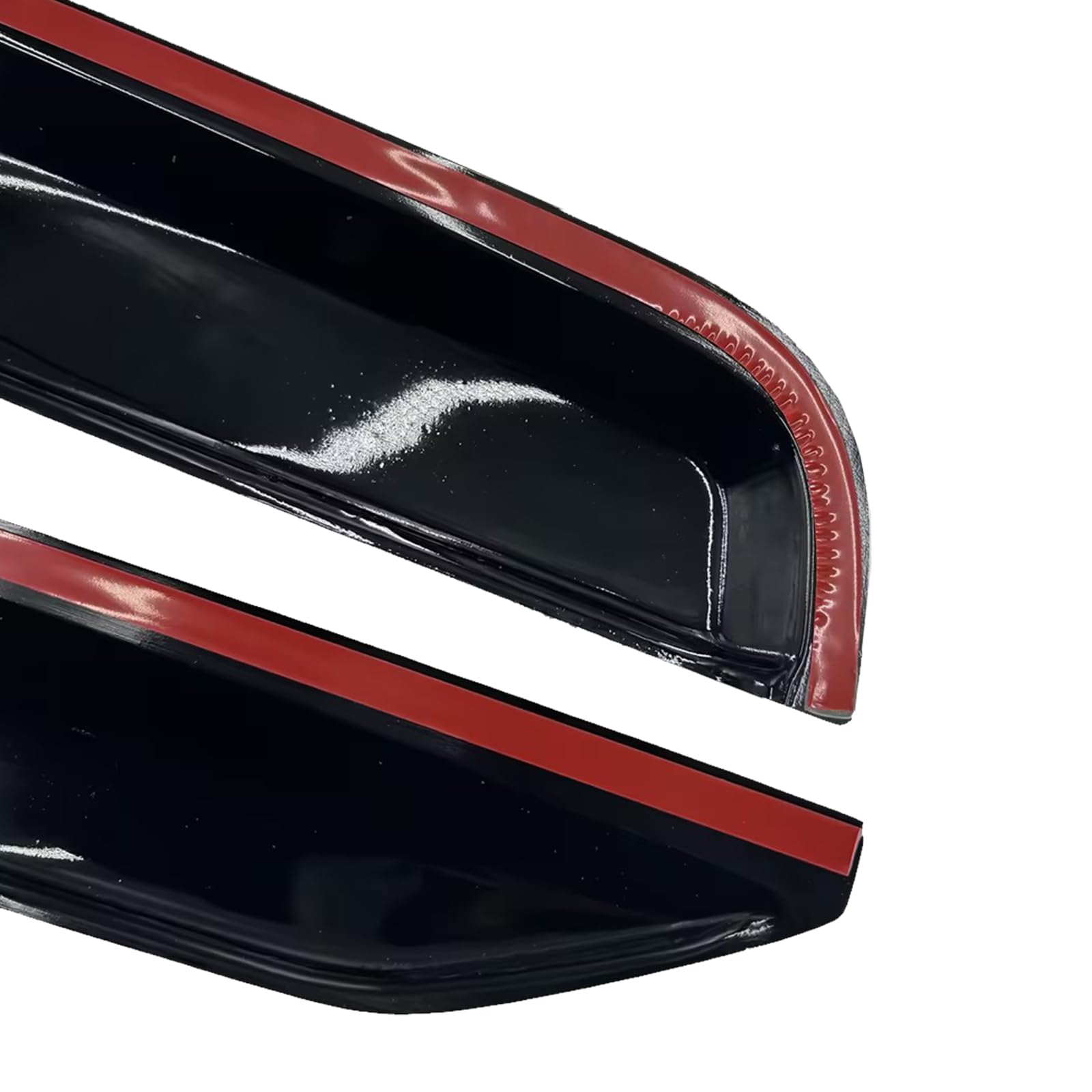 Sontian Tape-On Side Window Visor Deflectors Rain Guards For 2019-2024 Chevy Silverado/Gmc Sierra 1500 Crew Cab, 2020-2024 Silve