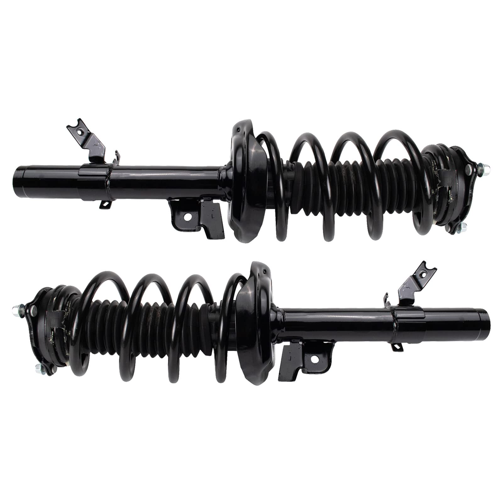 Trq Front Strut & Coil Spring Assembly Set Driver & Passenger Sides Compatible With 16-22 Honda Pilot