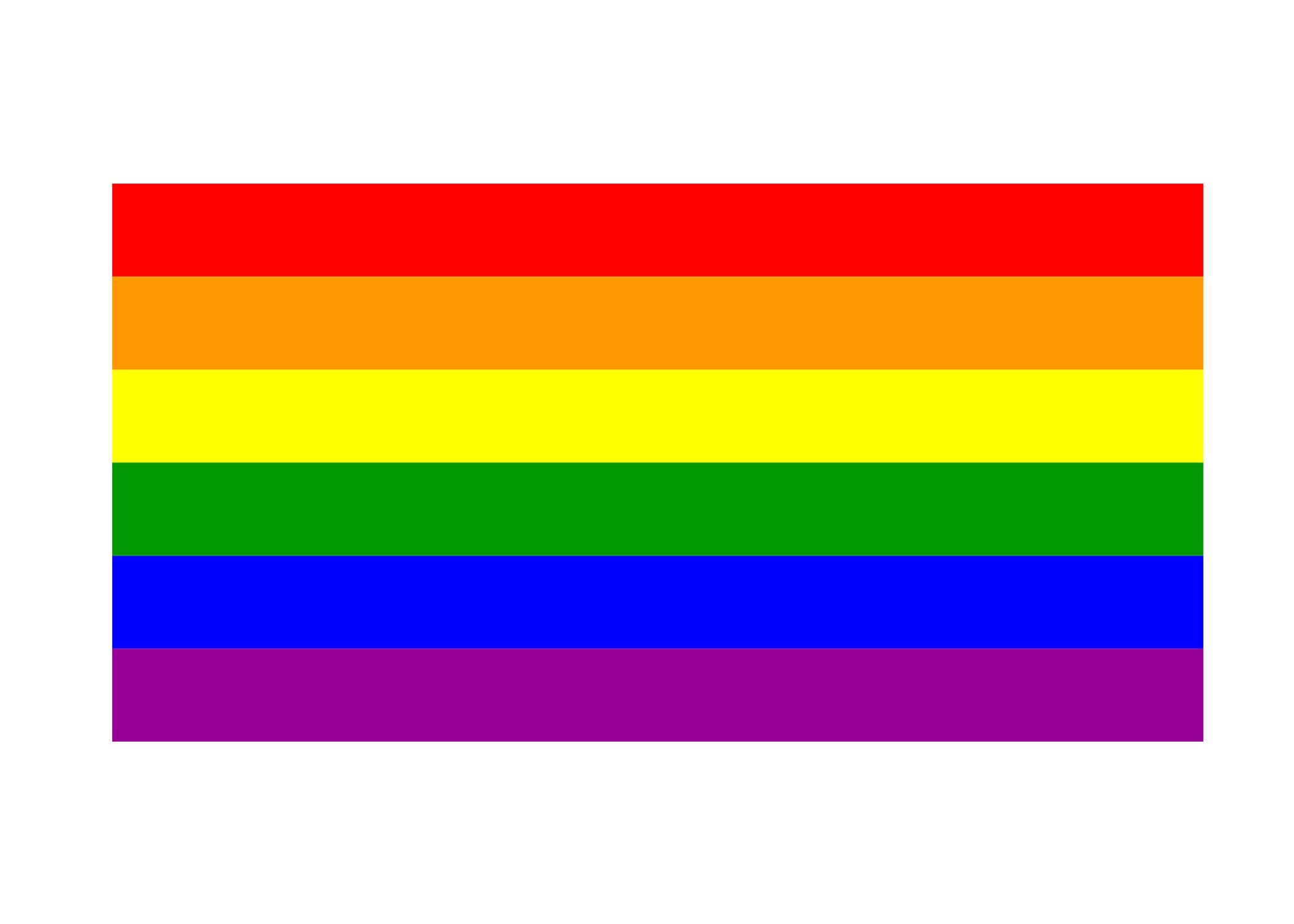 Rogue River Tactical Lgbt Rainbow Flag Sticker Car Decal Bumper Sticker Gay Pride Lesbian Bisexual Transgender Support (5X3)