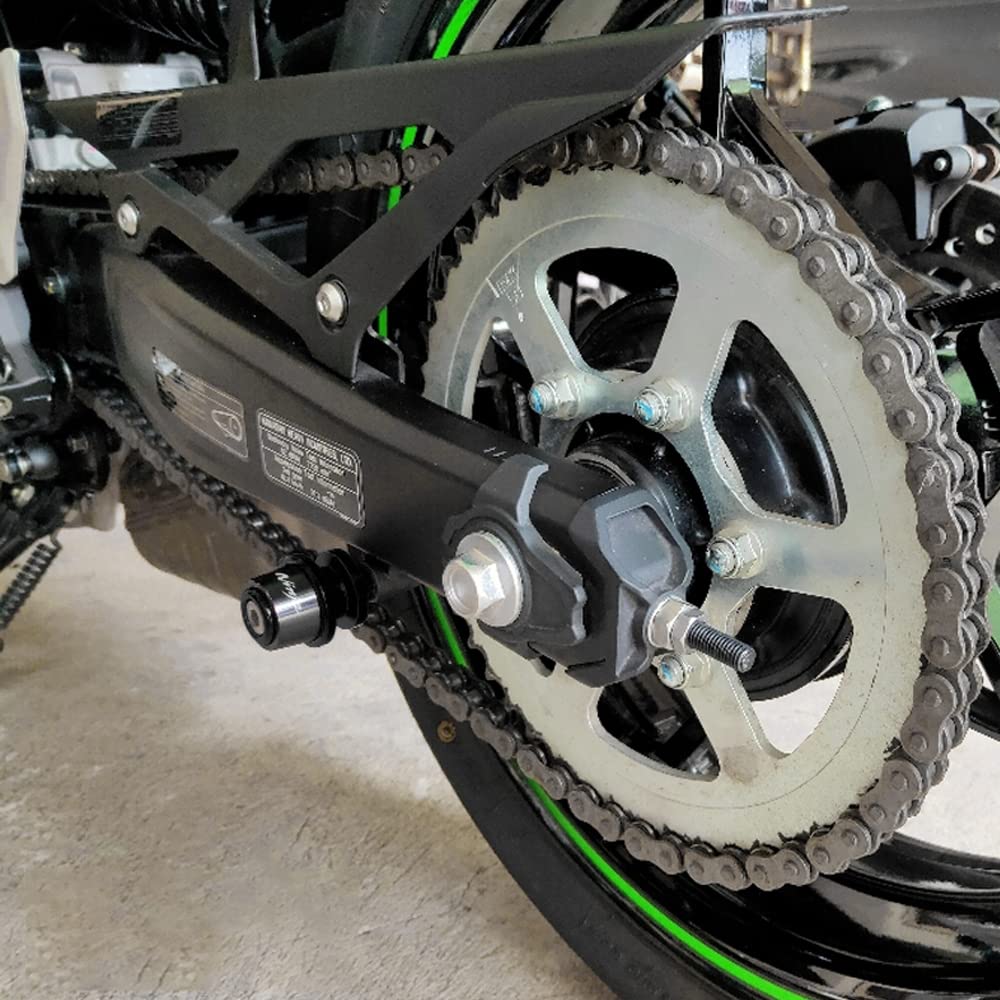 ZYAKOMO Fit For KAWASAKI Ninja 650 Ninja 400 NINJA 1000 2017-2022 2023 ZX-4RR ZX6R ZX-10R ZH2 CNC Motorcycle Swingarm Spool Slid