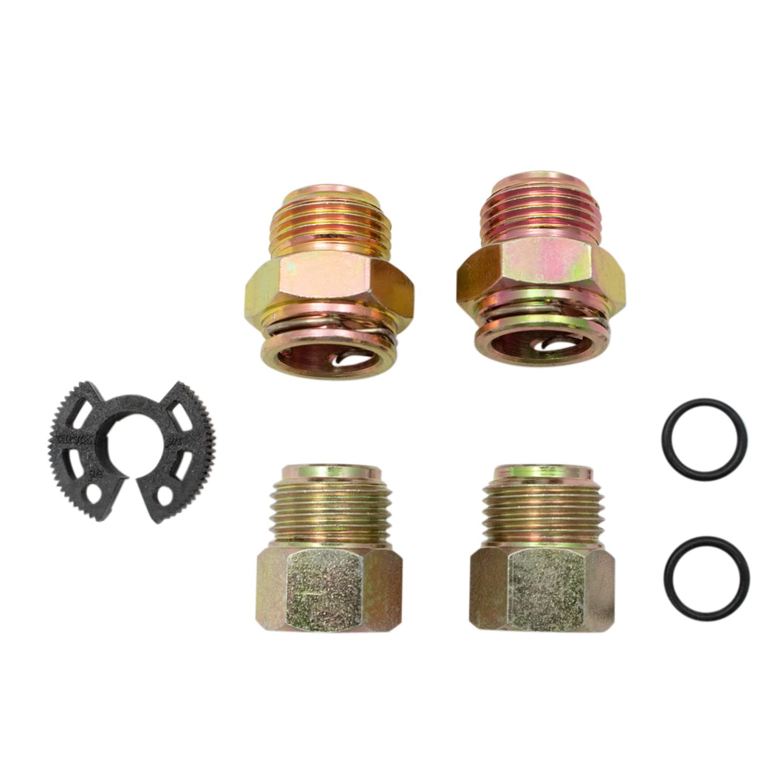 Trq Radiator Assembly Aluminum Core Compatible With 94-03 Chevrolet S10 Gmc Sonoma 96-00 Isuzu Hombre Cu1531 Cu2261 Gm3010245 Gm