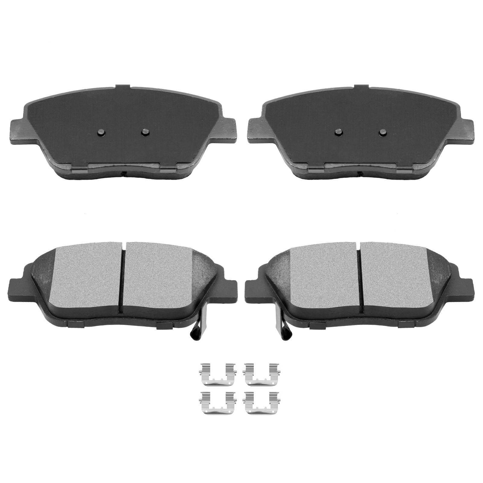 Automuto 4Pcs Front Ceramic Disc Brake Pads Set D1444 For Hyundai Sonata 2011-2014,For Kia Optima 2011-2012 2015