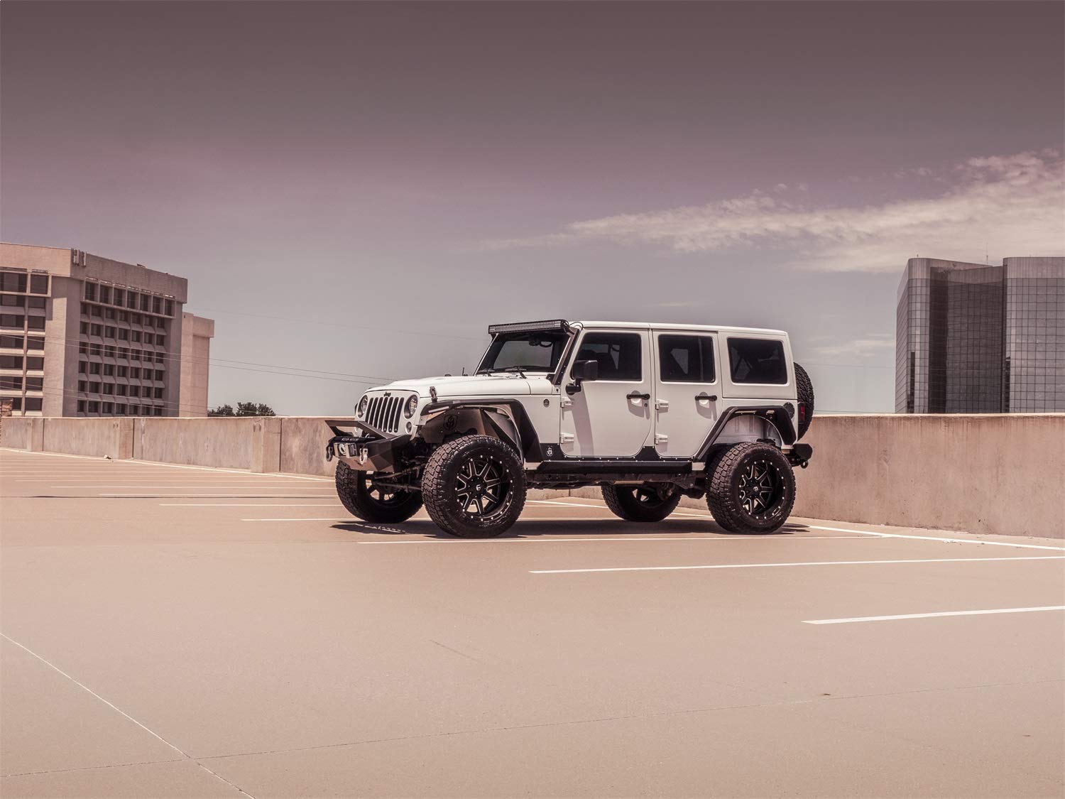 Road Armor 4194Df-A1-P3-Md-Bh Identity Full Width Raw Front Hd Bumper