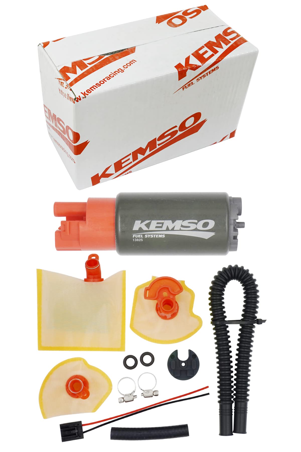 Kemso 340Lph High Performance Fuel Pump For Subaru/Honda Vehicles, Replaces Aem 50-1215