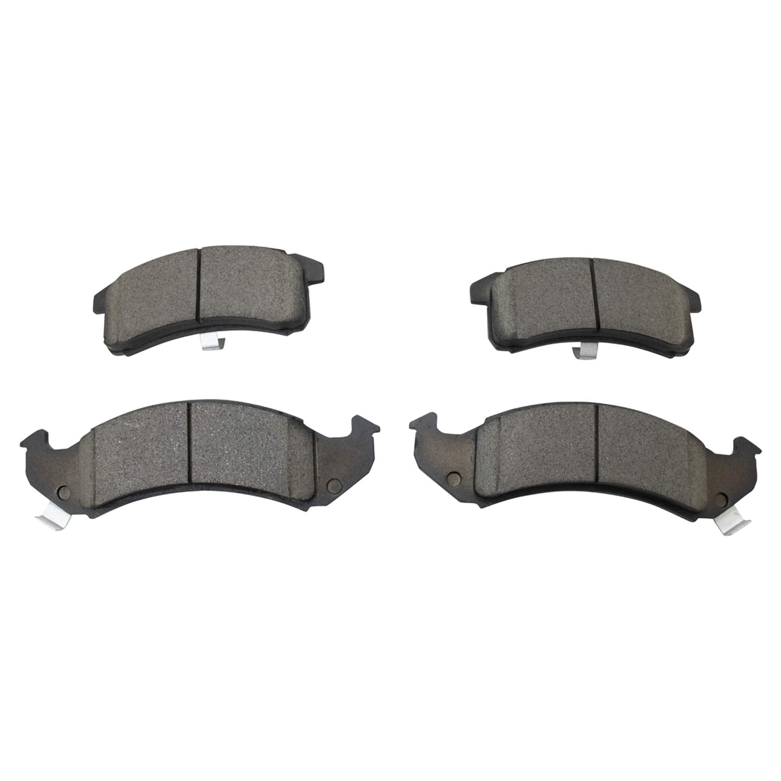 TRQ Front Posi Ceramic Brake Pad Kit Set for Buick Cadillac Chevy Pontiac