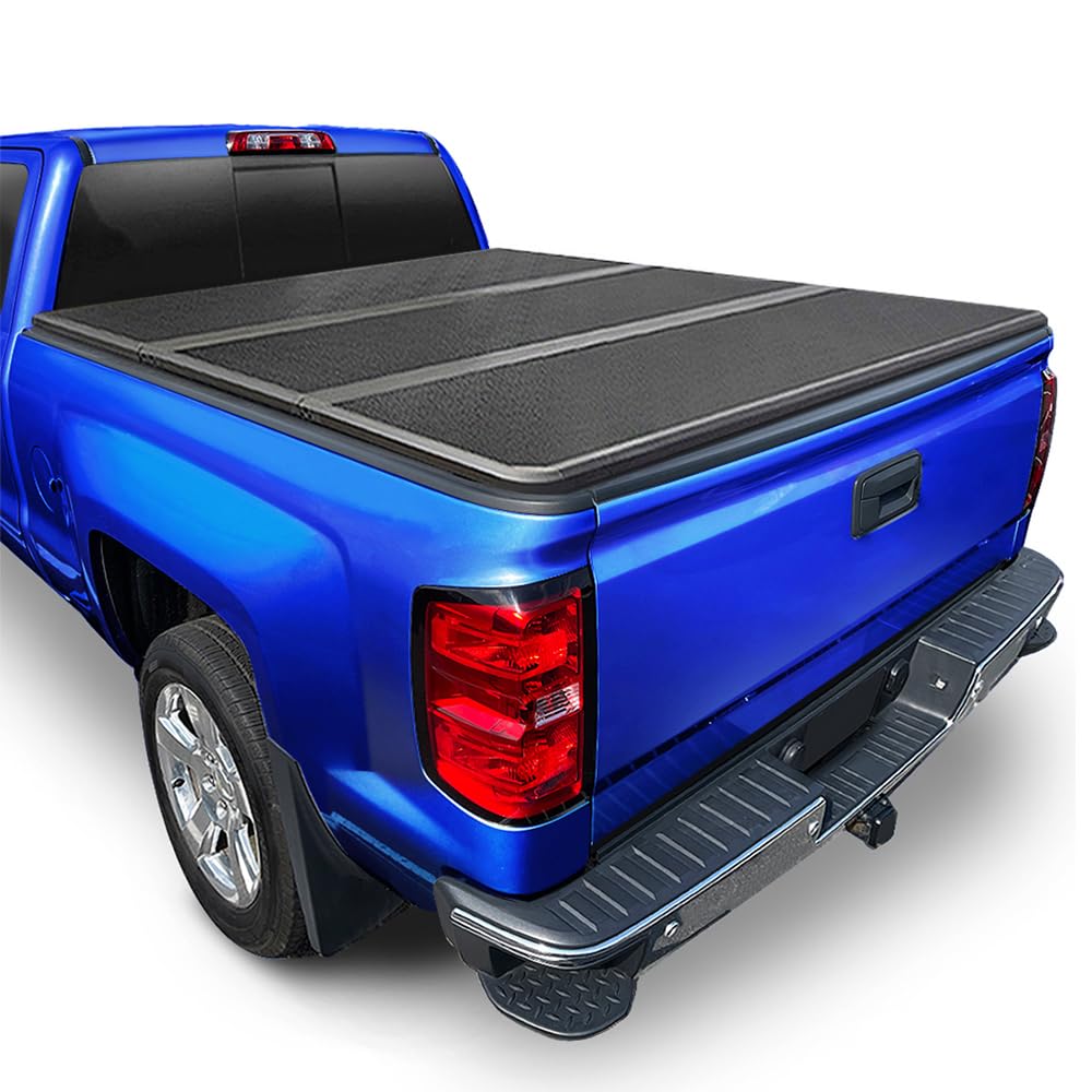 Tyger Auto T5 Alloy Hardtop Truck Bed Tonneau Cover Compatible With 2007-2013 Chevy Silverado / Gmc Sierra 1500 | Fleetside 5'8'