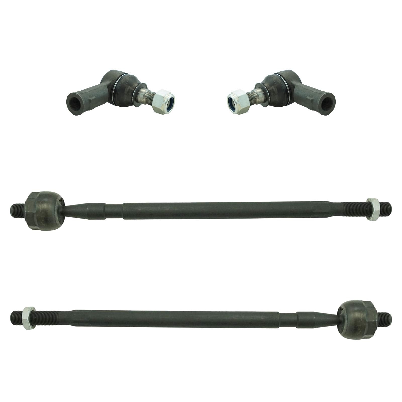 Trq Front Tie Rod Set Compatible With 2003-2006 Dodge Sprinter 2500 Sprinter 3500 2002-2006 Freightliner