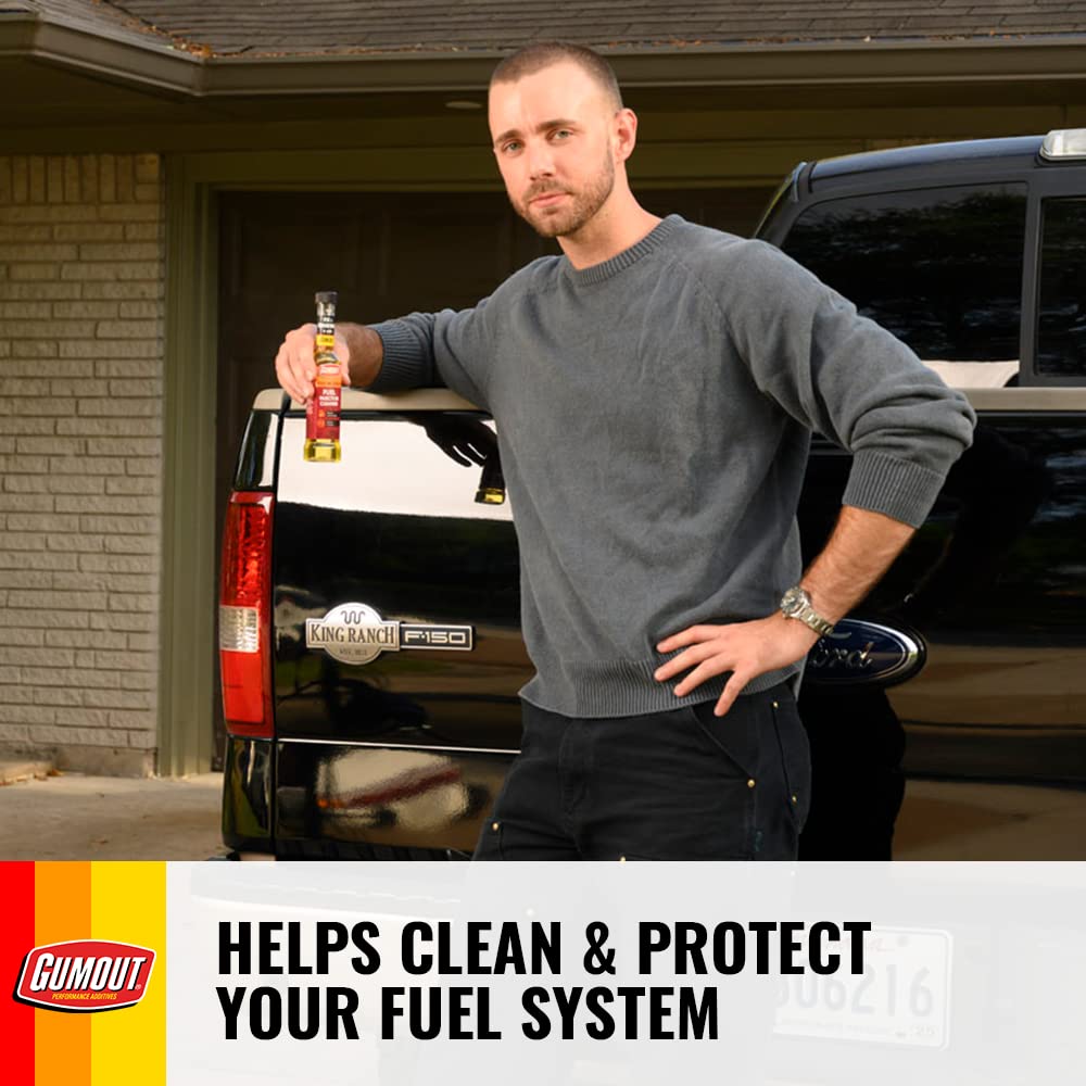 Gumout 510013 High Mileage Fuel Injector Cleaner, 6 Oz. (Pack Of 6)