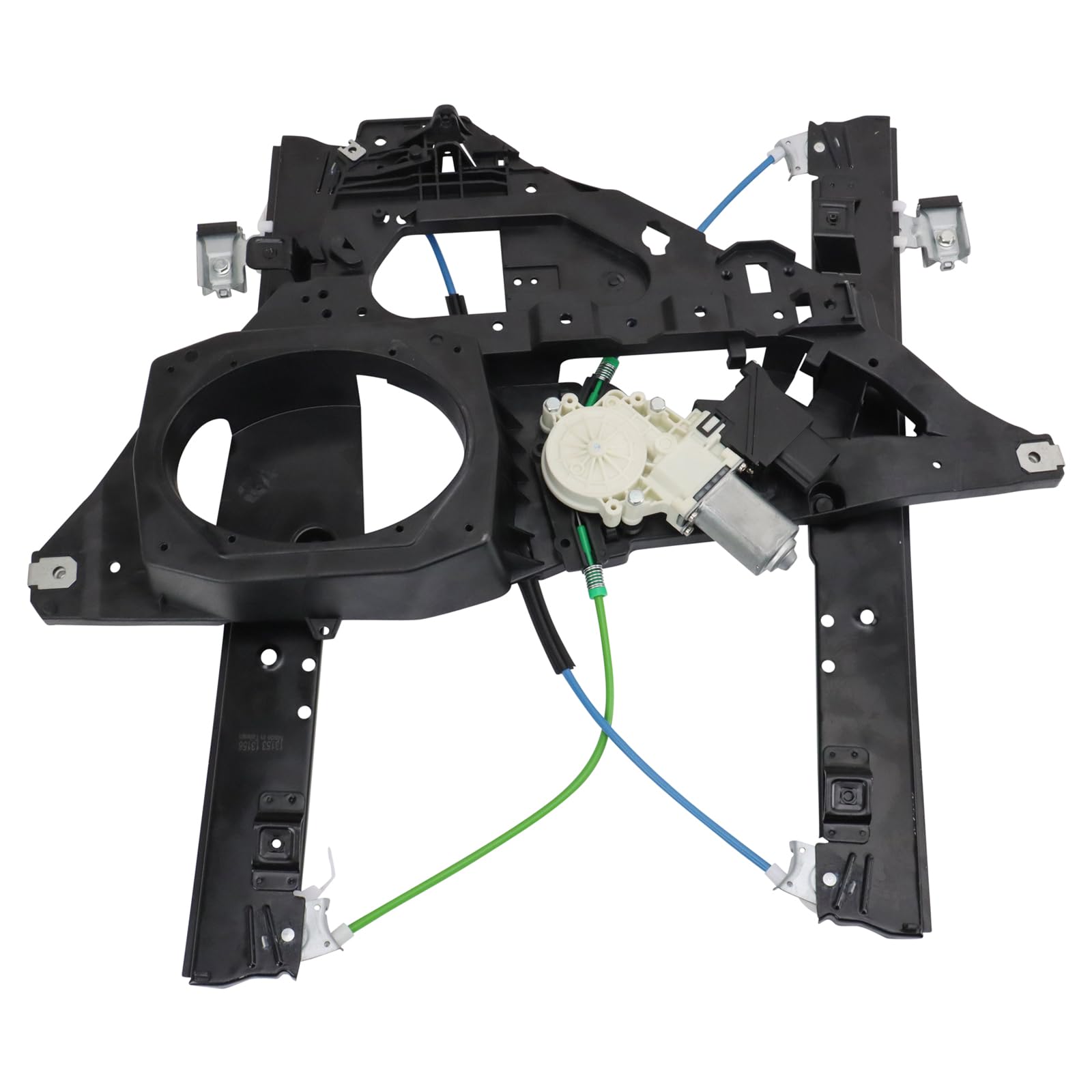 Trq Front Right Power Window Regulator & Motor Assembly Passenger Side Compatible With 2007-2017 Ford Expedition Lincoln Navigat