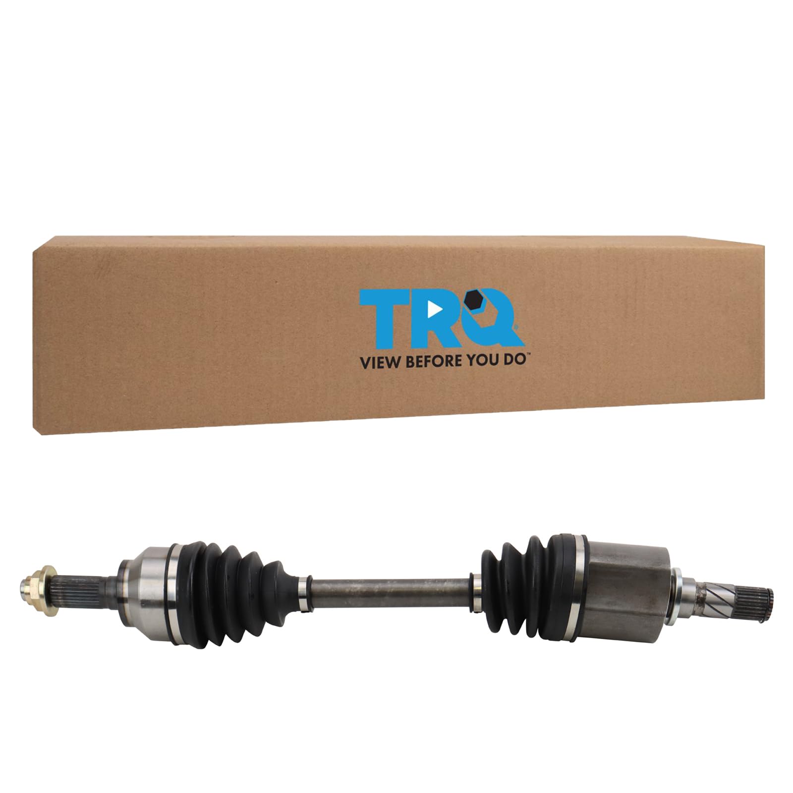 Trq Front Left Cv Axle Shaft Assembly Drivers Side Compatible With 2005-2013 Mazda 3 2006-2015 5