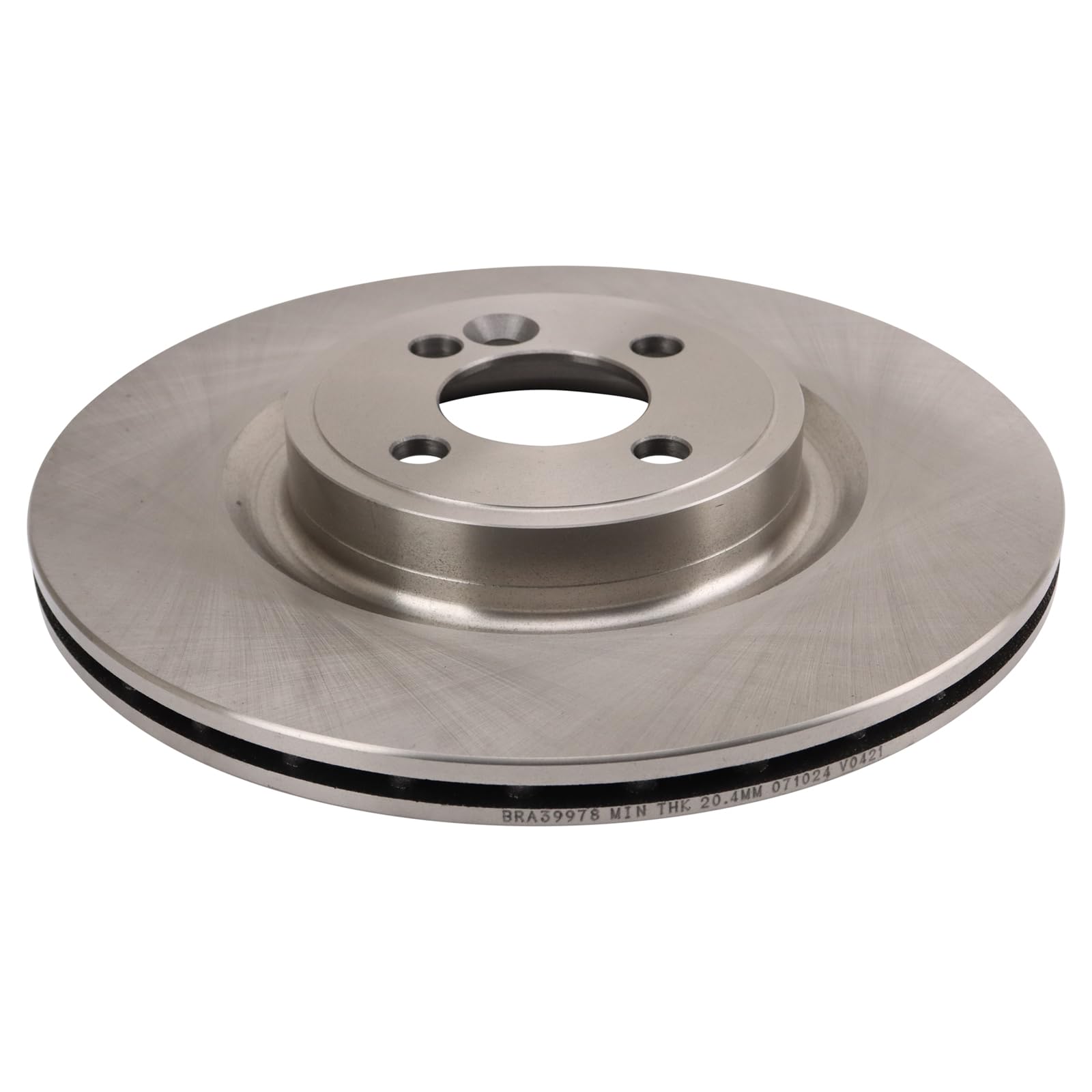 Trq Front Brake Rotors Set Compatible With 2009-2015 Mini Cooper