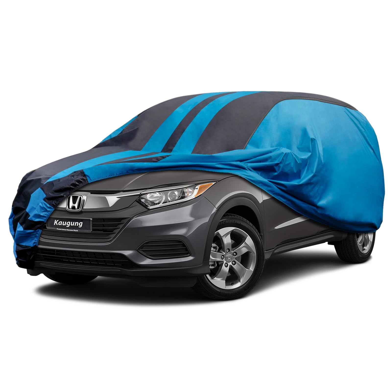 Kaugung Car Cover Waterproof Custom Fit Honda Hrv(2016-2025), Full Exterior Cover For Automobiles Lightweight Resistant Outdoor