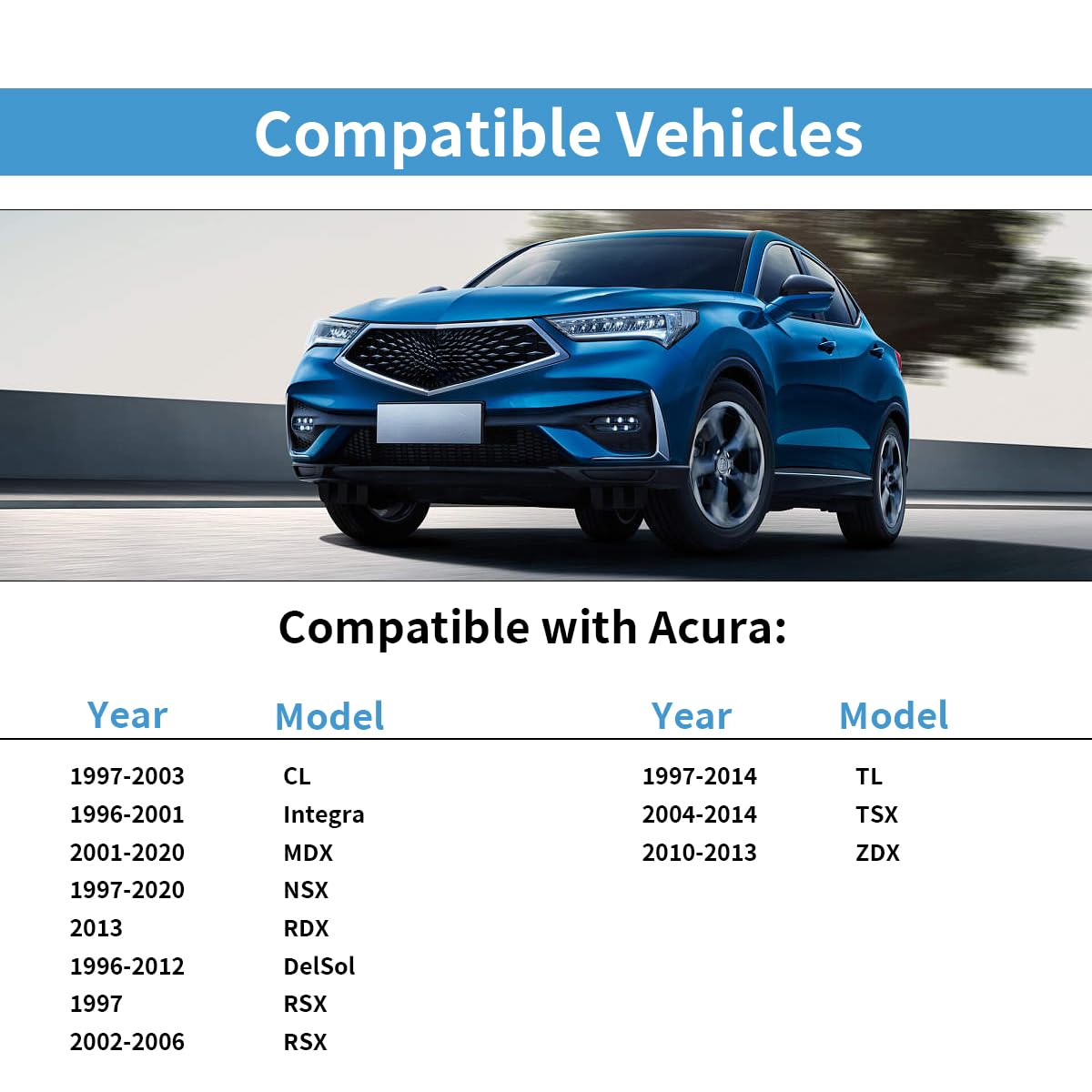 20Pcs Front Bumper Push-Rod Clips, 10mm Fender Liner Clips Compatible with Honda CR-V Accord Civic Acura 91503-SZ3-003, Black Ny