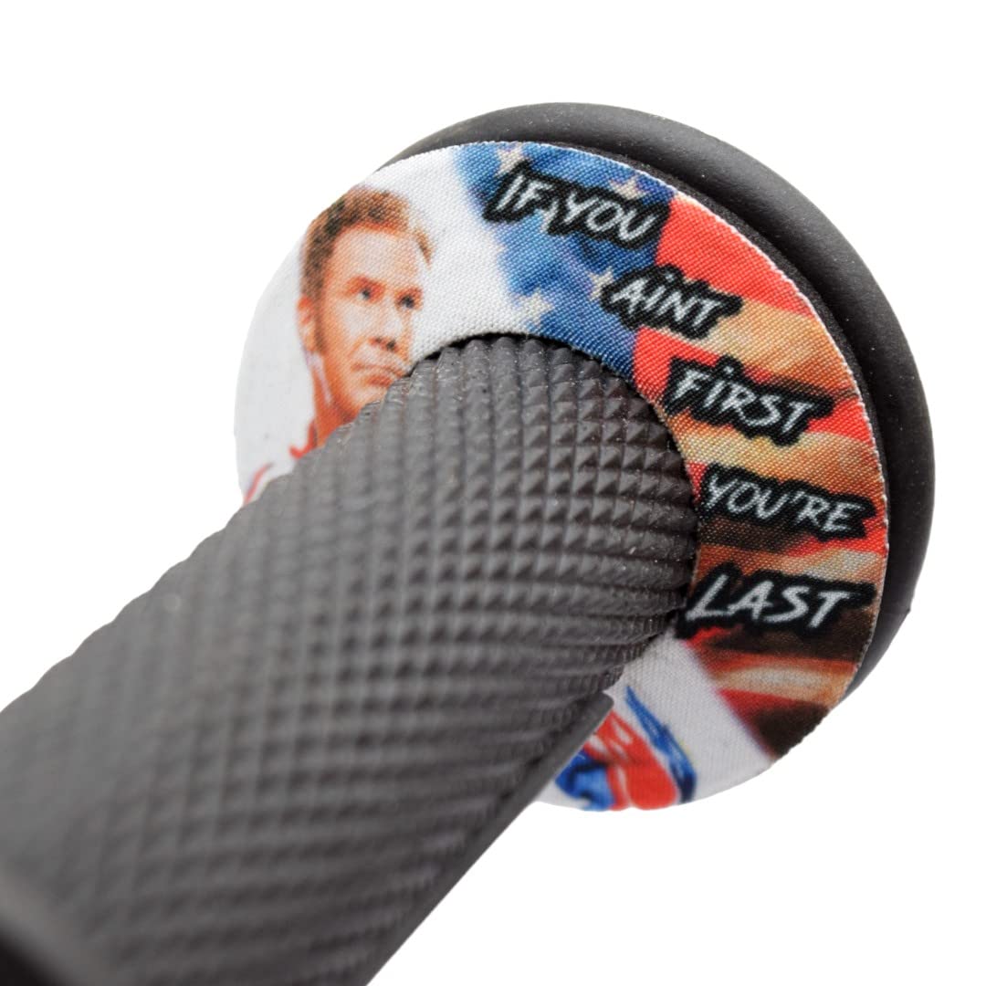 Gripdonuts.Com Premium Dirt Bike Motorcycle Bmx Grip Donuts Ricky Bobby