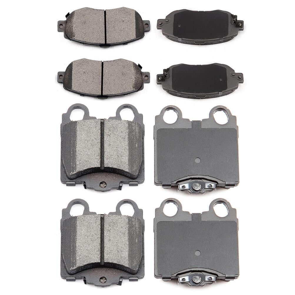 Eccpp Ceramic Disc Brake Pad Set - Front & Rear, Fit For Lexus Gs300, Gs400, Gs430, Is300, Sc430
