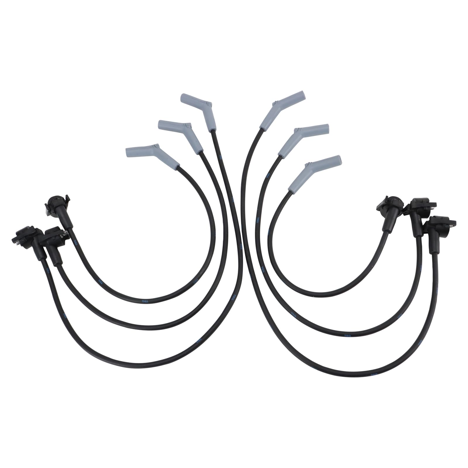 Trq Spark Plug Wire Set Compatible With 1998-2000 Ford Ranger Mazda B3000