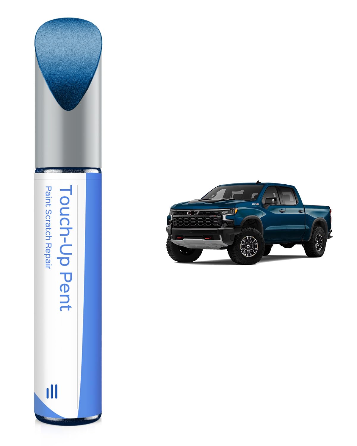Parts4Ev G1K/Wa409Y Sacre Blue Pearl Touch Up Paint Compatible With Chevrolet Exact Match Chips And Nicks Touch Up