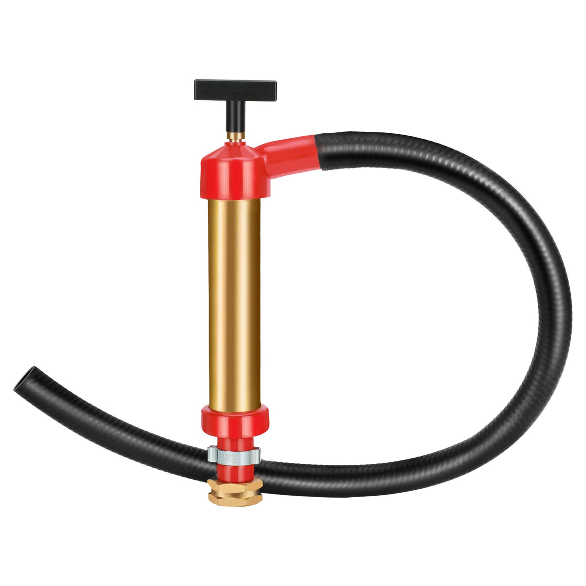 Upgraded 34060-0130 Marine Engine Oil Drain Hand Pump Compatible with omc and mercruiser, Brass (10.25 Long, 1.25 Diameter, 