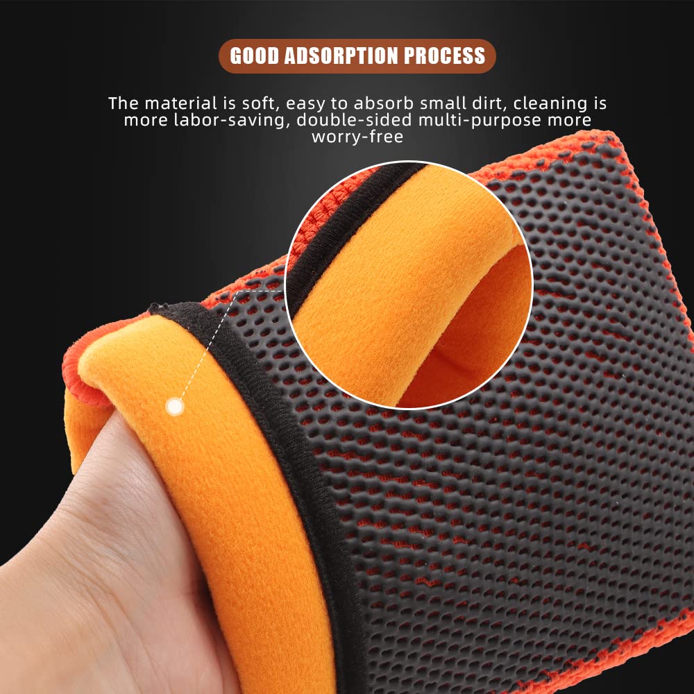 SPTA Clay Mitt, 1Pc Fine Grade Clay Bar Wash Mitt, Clay Eraser Mitt for Car Detailing, Auto Detailing Clay Bar Glove Quickly Rem