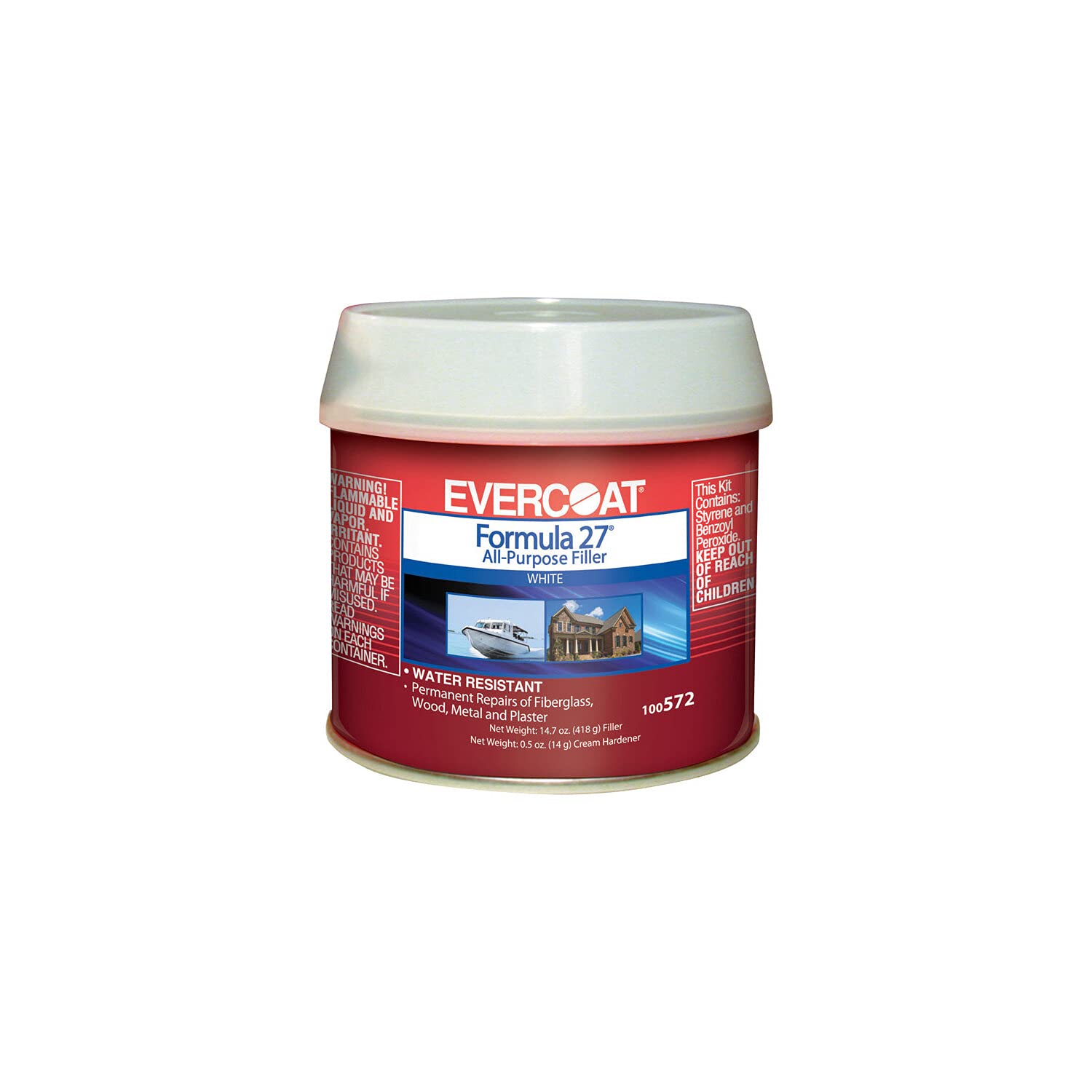 Evercoat Fibre Glass 100572 Formula 271/2 Pint Can