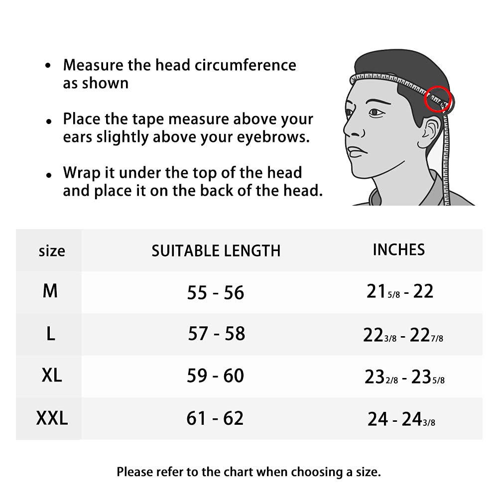 Yesmotor Baseball Style Cap Motorcycle Helmet Unisex-Adult - Dot Approved (Painting,Xxl)