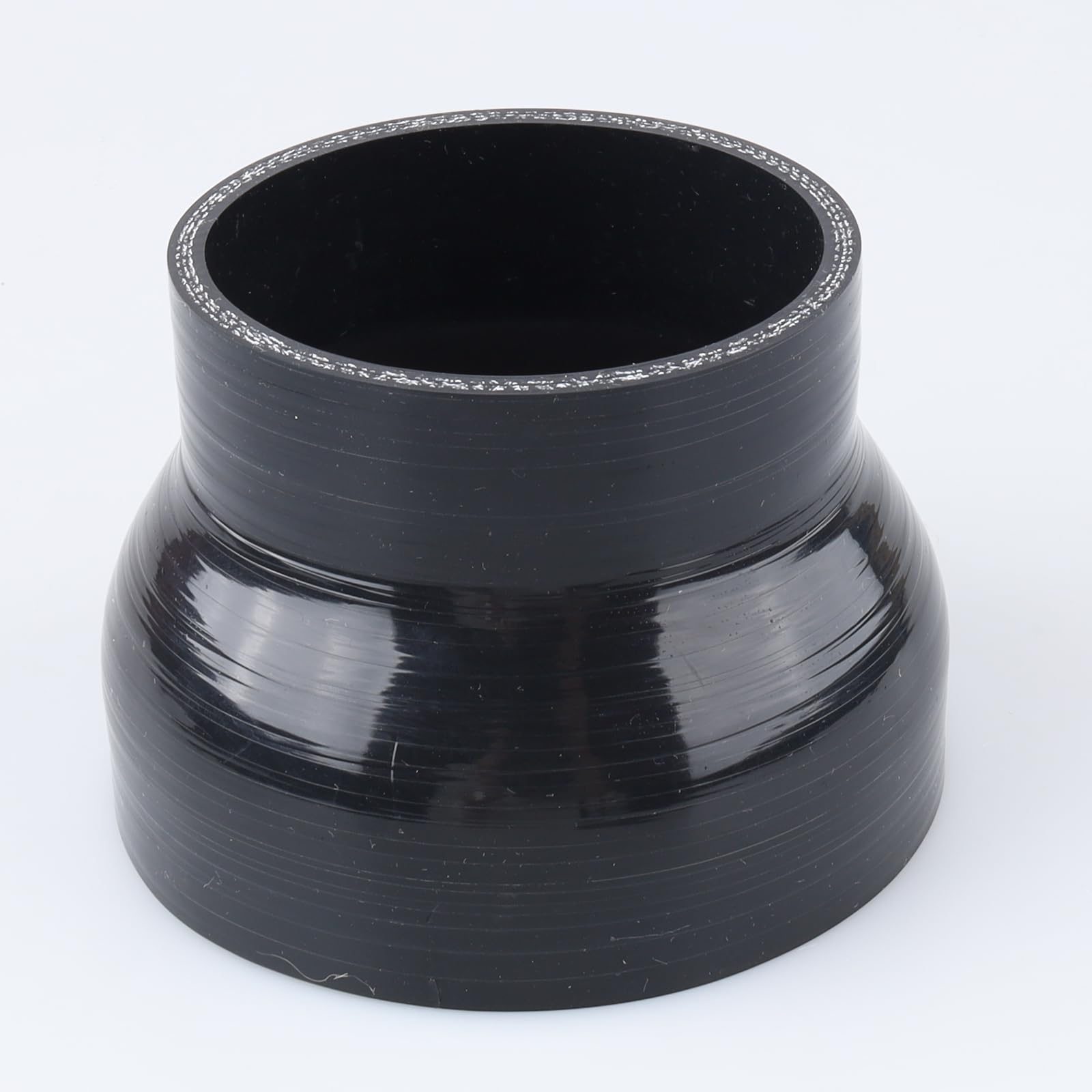 Ac Performance Id 4'' To 3'' (102Mm To 76Mm) Straight Reducer, Length 3'' (76Mm), 4-Ply Reinforced, Universal Automotive Pure Si