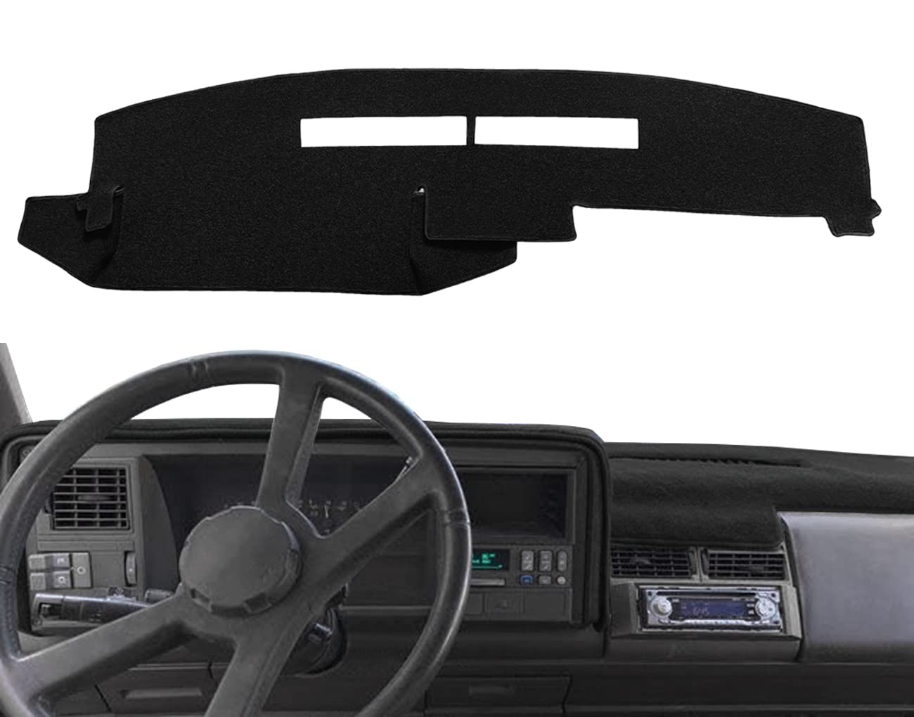 Dashboard Cover Dash Cover Mat Fit For Chevy Chevrolet Silverado/Gmc Sierra C1500 C2500 C3500 K1500 K2500 K3500 Pickup Truck 198