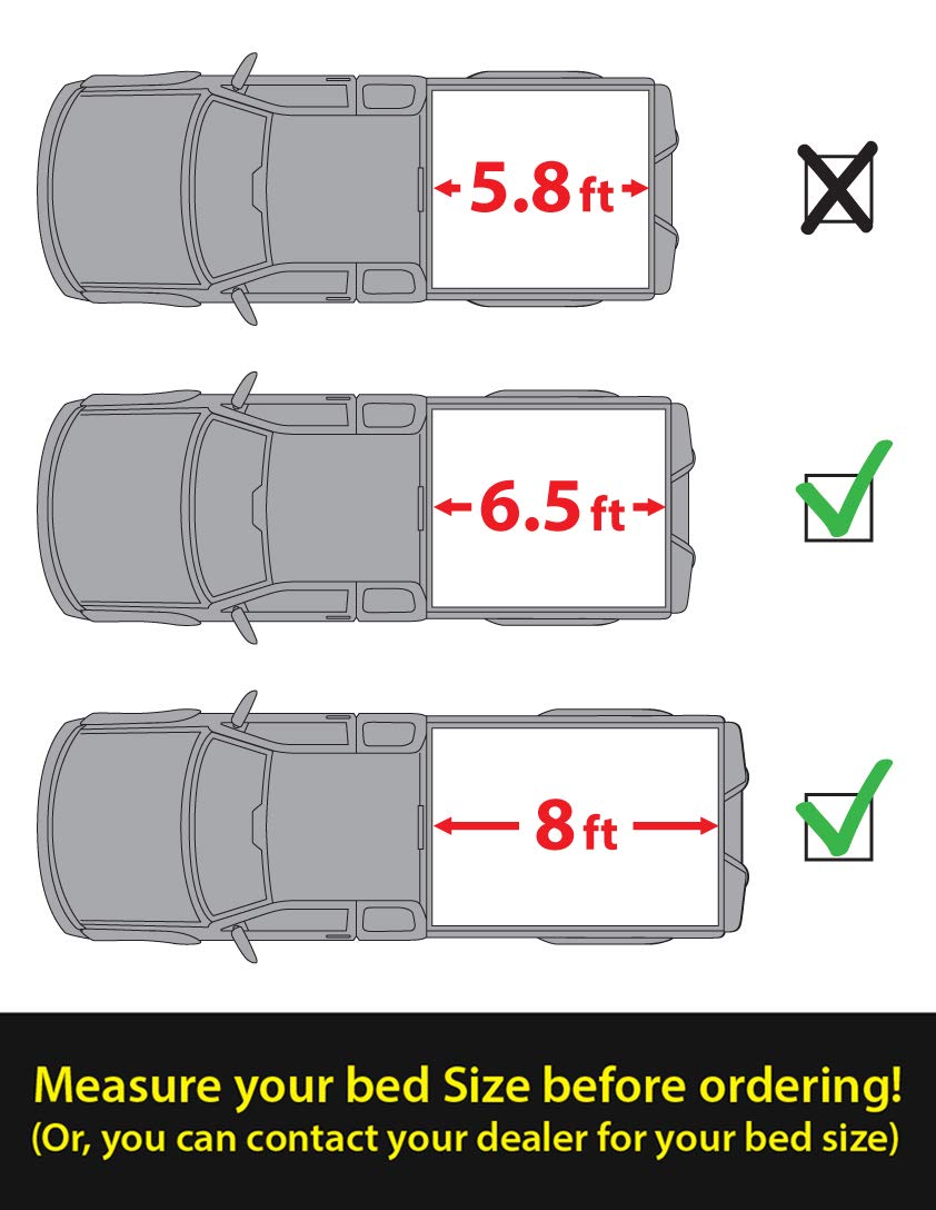 Tyger Auto Sport Bar Compatible With 2002-2018 Dodge Ram 1500; 2002-2023 2500 3500; 2019-2024 Classic | Fleetside 6.5/8' Bed | Tg-Sb7D88258 | Textured Black | Light Mount | Roll Bar