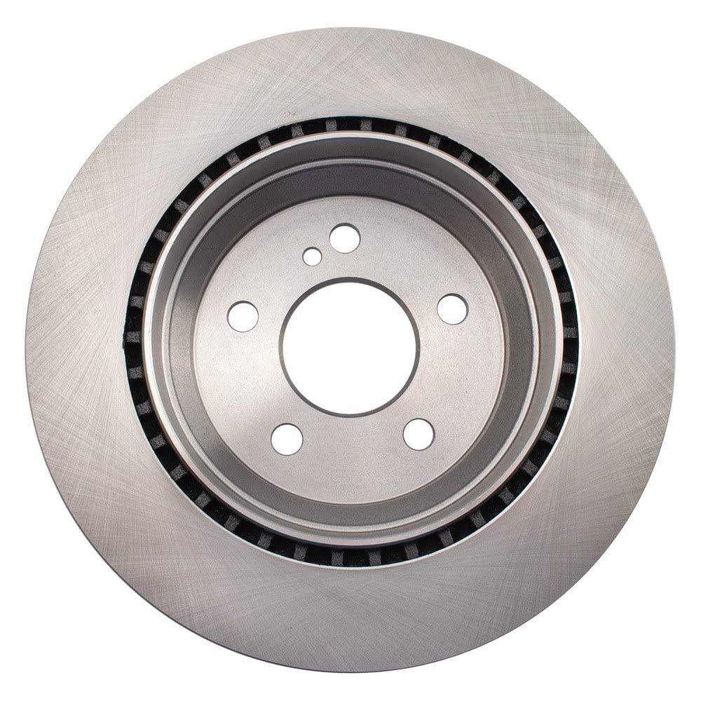 Trq Rear Brake Rotors Set Vented Compatible With 2000-2003 Mercedes-Benz Cl500 2000-2006 S430 2001-2006 S500
