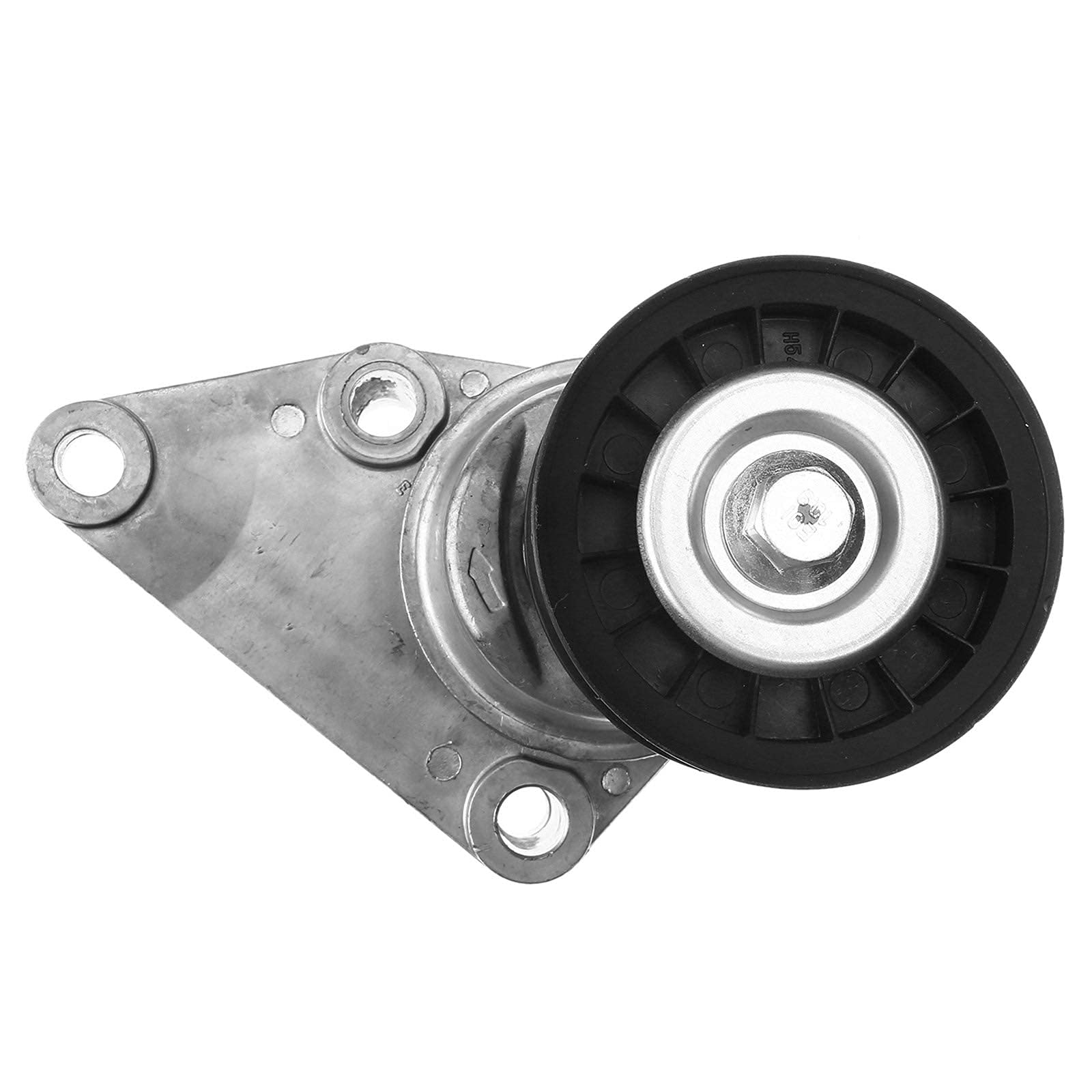 A-Premium Belt Tensioner Assembly with Pulley Compatible with Chevrolet, GMC, Cadillac - Silverado, Savana, Suburban 1500, Tahoe