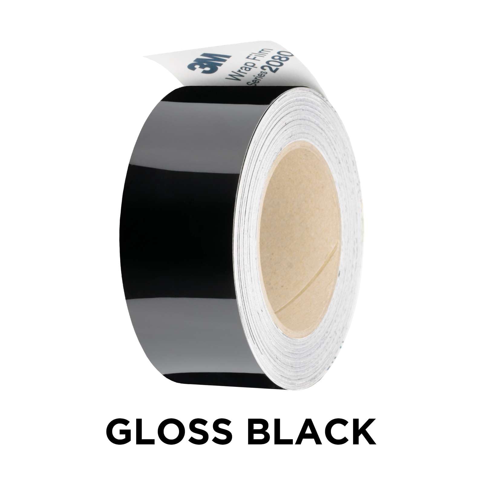 4 Inches X 75 Feet Gloss Black 3M 2080 Vinyl Wrap Kit For Black Out Chrome Delete Window Trim Door Trim With Tool Kit