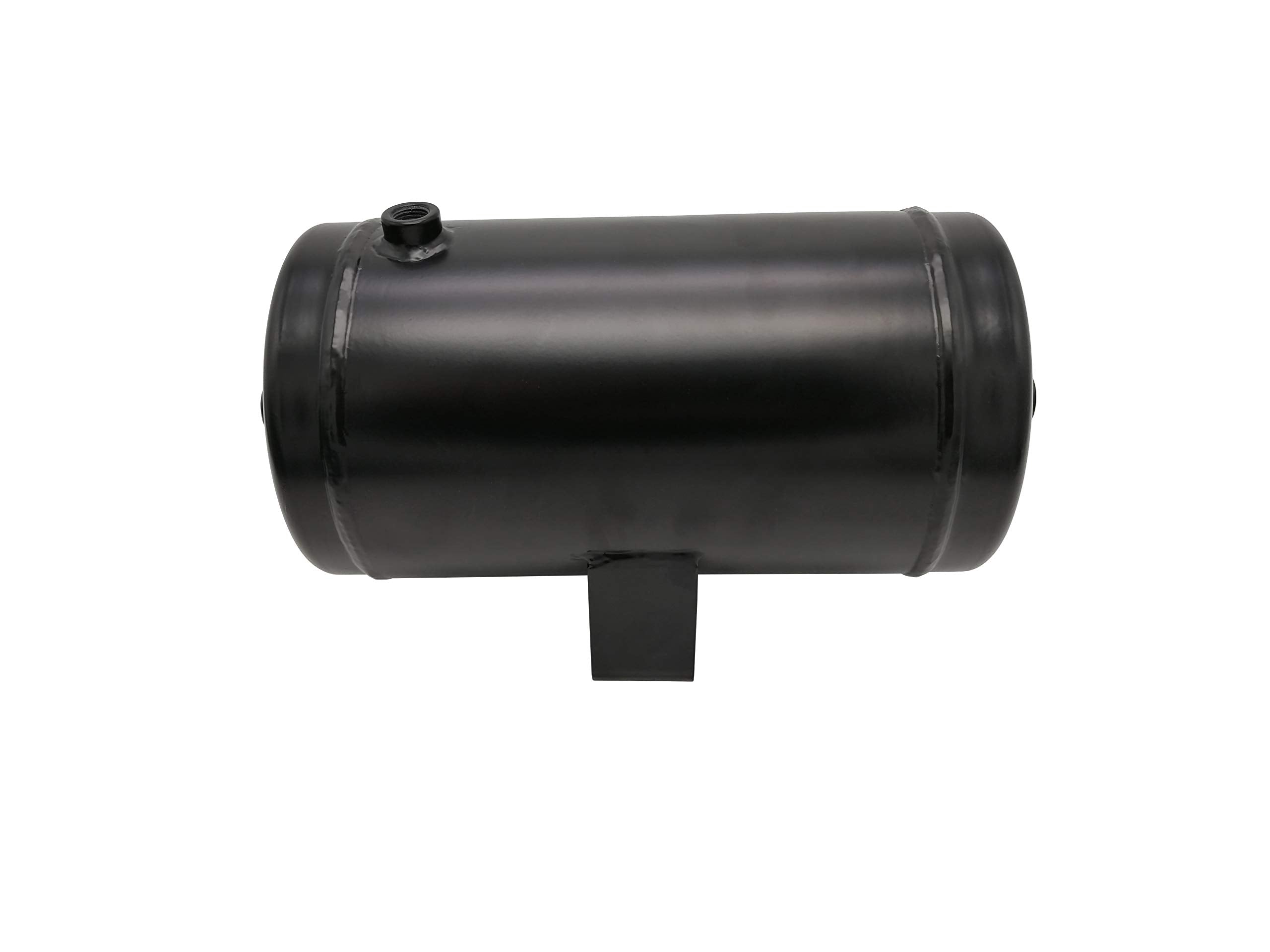 Lhfacc 1 Gallon Air Tank Air Reservoir Tank With 1/4 Inches Npt Ports, Black