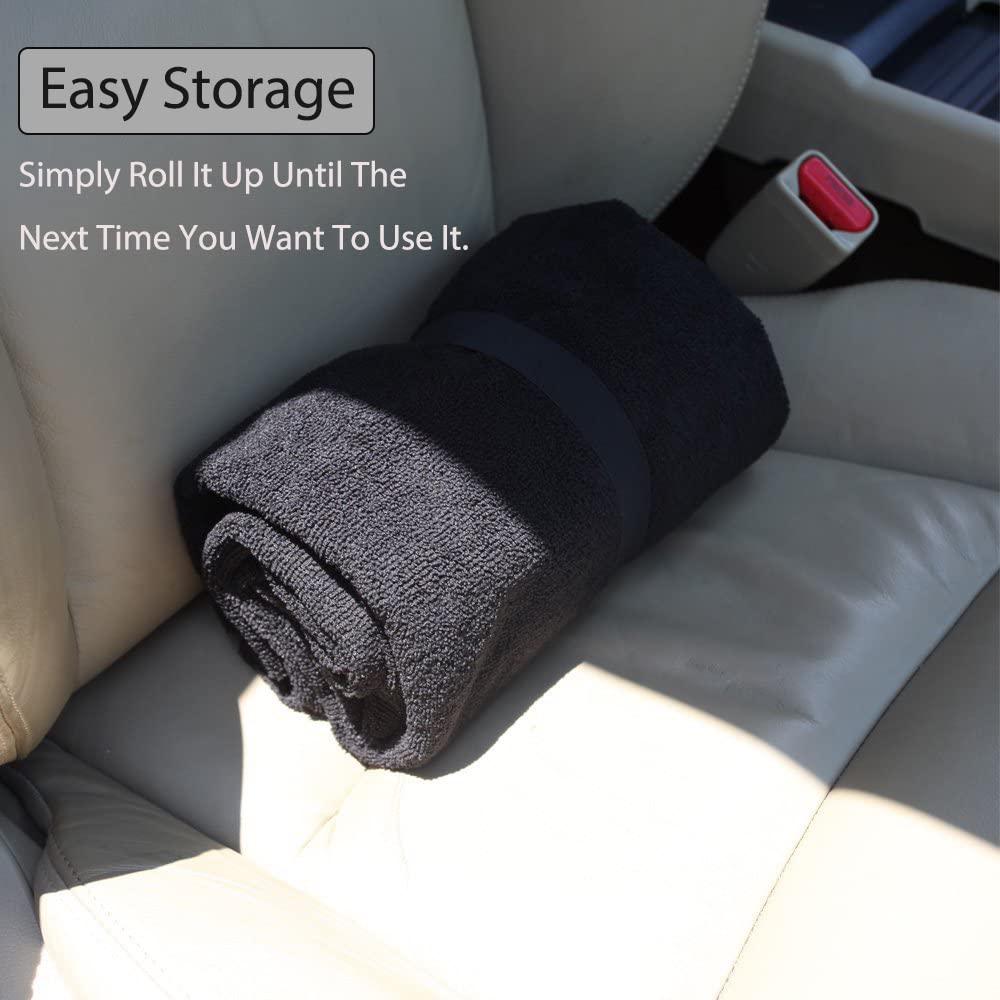 Waterproof Sweating Car Seat Cover For Post Gym Workout, Running, Swimming, Beach And Hiking, Universal Fit Non-Slip Bucket Seat