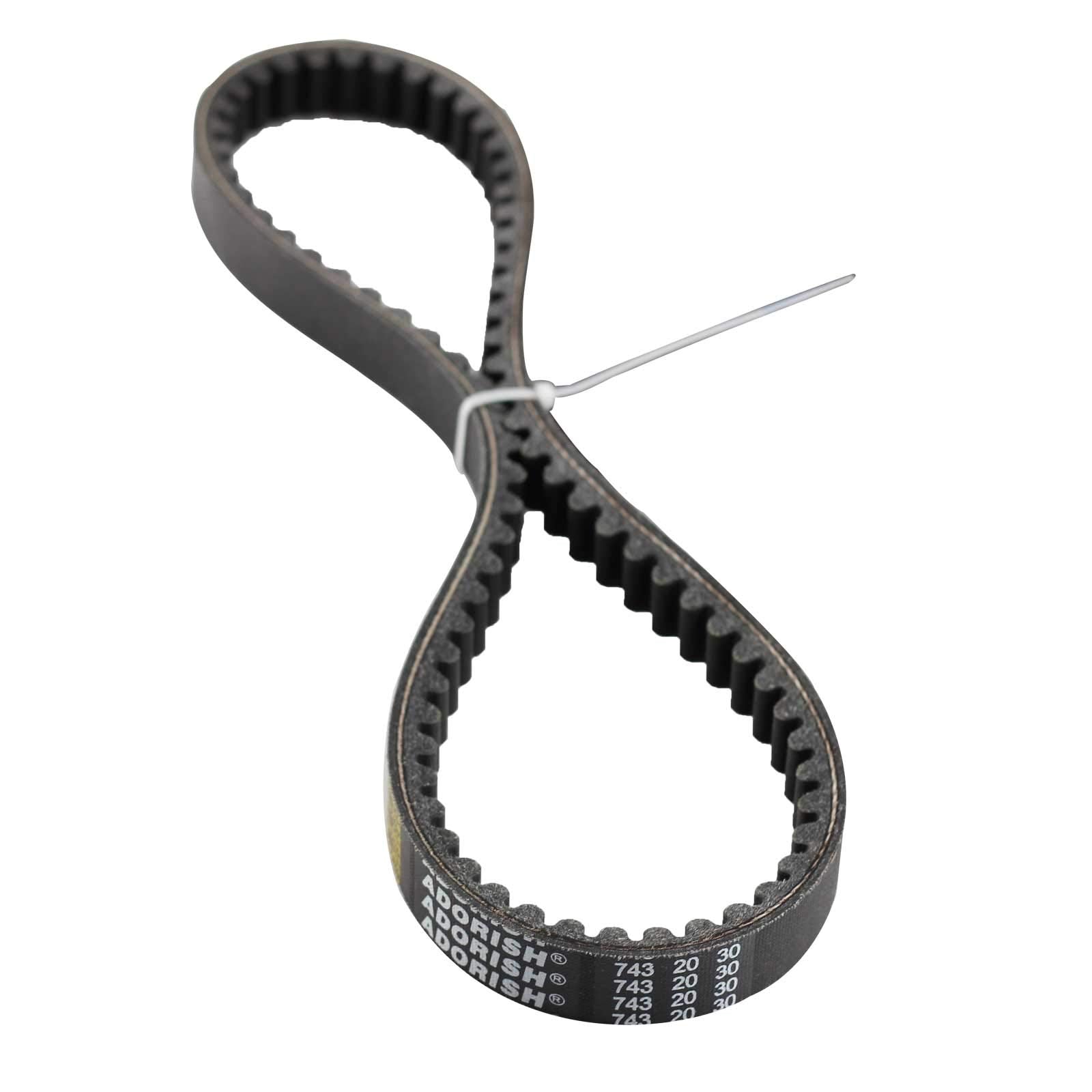 Cvt Drive Belt Compatible With Gy6 125Cc 150Cc 52Qmi 157Qmj Short Case Engine Scooter Moped Atv Go Kart 743 20 30 (Pack Of 1)