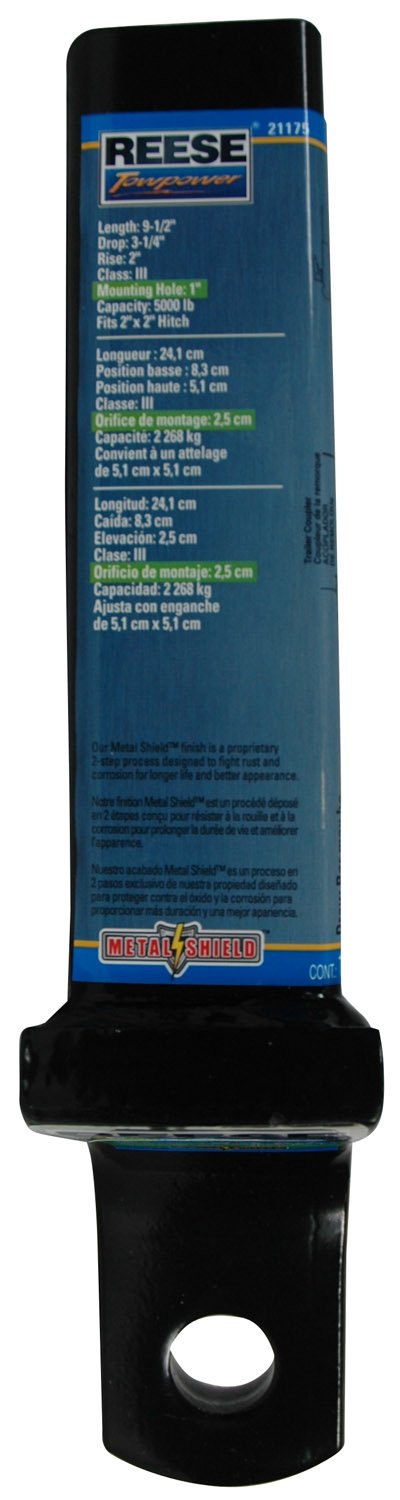 Reese Towpower 21175 3 1/4'' Hitch Draw Bar