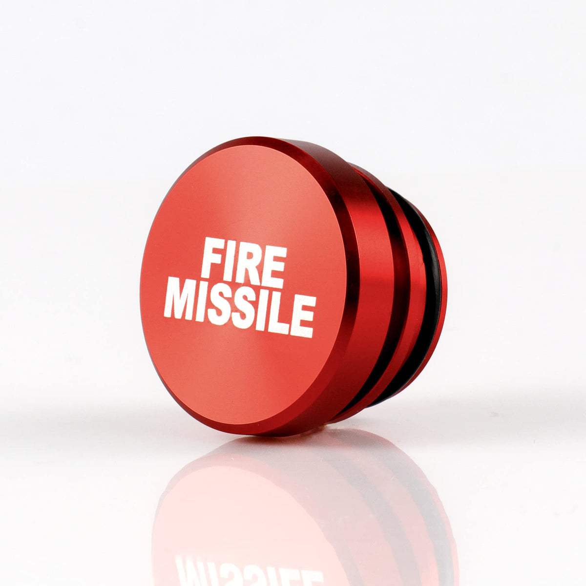 Uyye Cigarette Lighter Plug Billet Aluminum Dustproof Plug,Fire Missile Button,Car Interior Accessories Fits Most Automotive Vehicles And Boats With Standard 12 Volt Power Source,Red