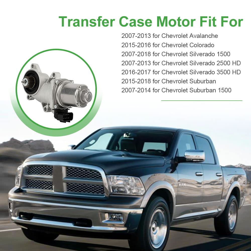 Scitoo 600-899 Transfer Case Shift Encoder Motor Fits 2007-2013 For Chevrolet Avalanche 2007-2018 For Chevrolet Tahoe 2007-2018