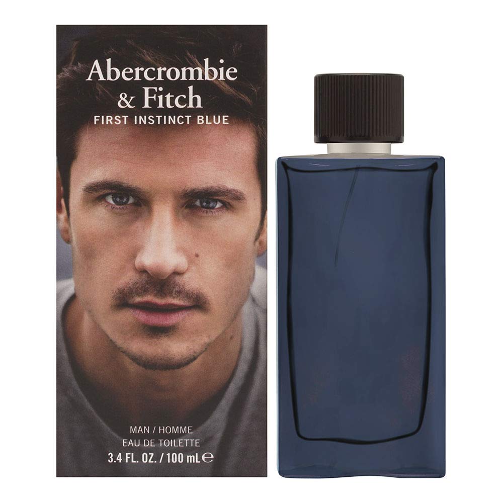 Abercrombie & Fitch First Instinct Blue By Abercrombie & Fitch for Men - 3.4 Oz Edt Spray  3.4 Oz-New