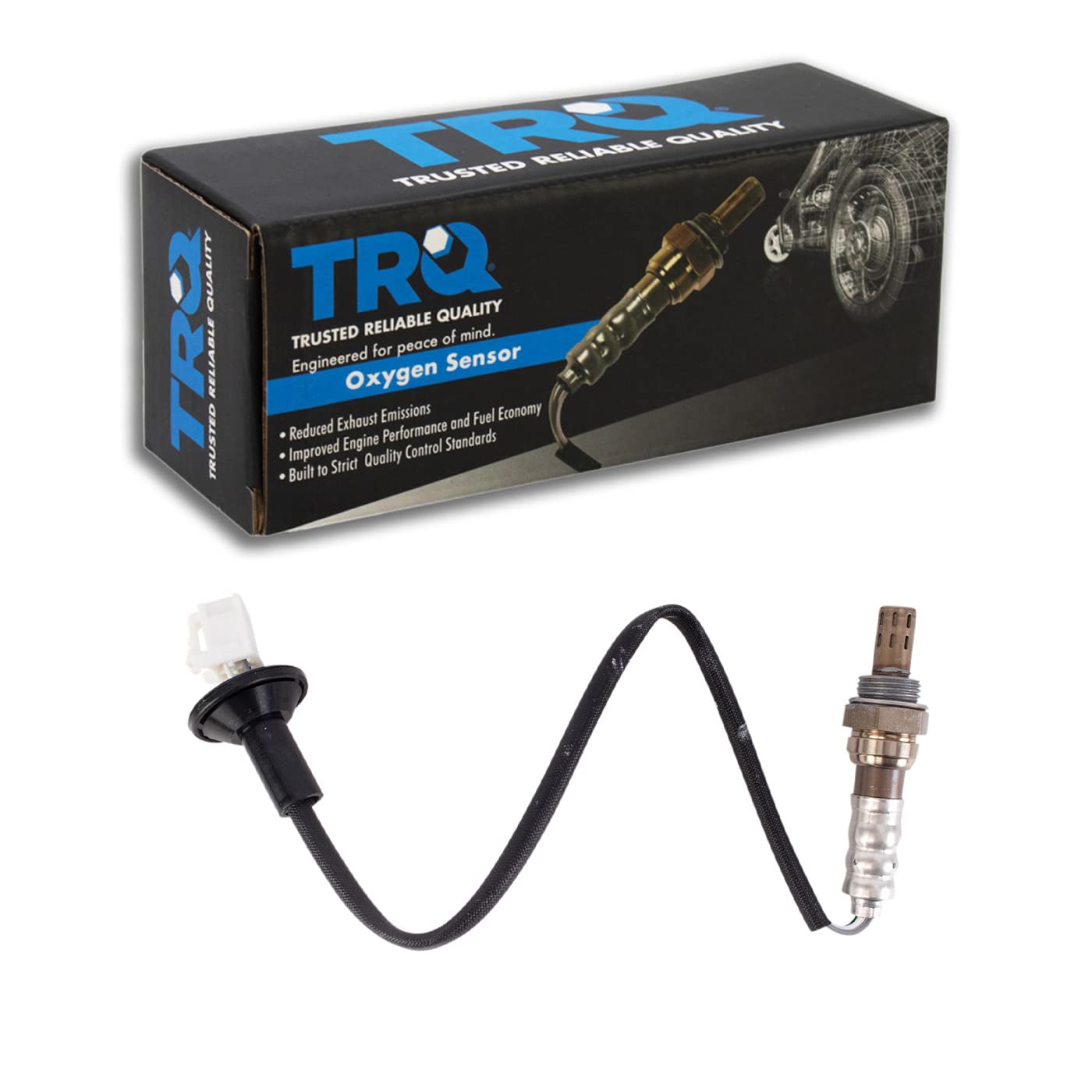 Trq Downstream Rear O2 Oxygen Sensor Compatible With 2006-2012 Toyota Rav4