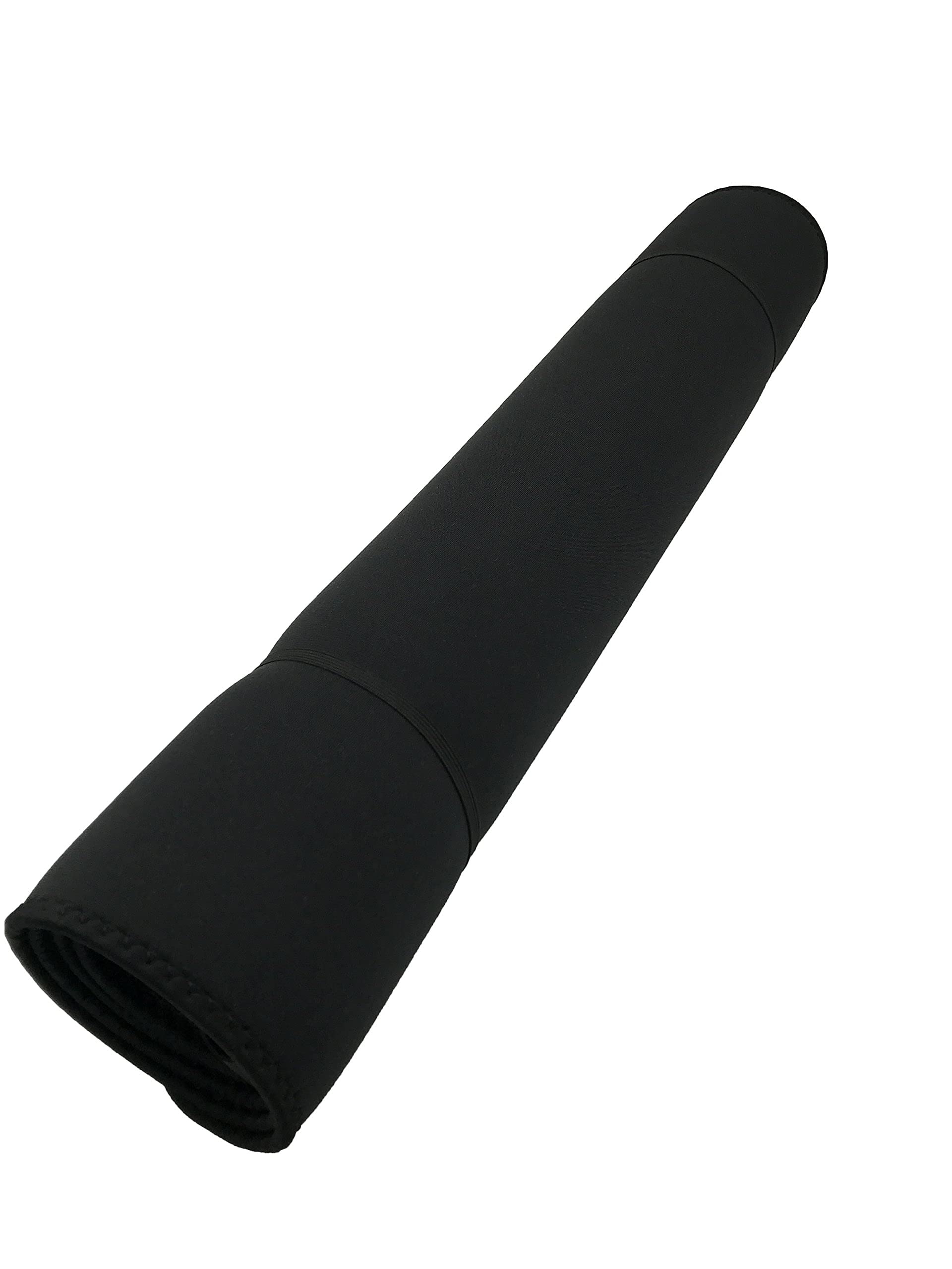 Athlete Ignited™ Universal Fit Waterproof And Sweatproof Seat Cover + Seat Belt Cover 22X59 (Black)