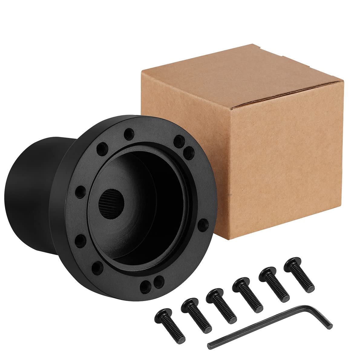 Golf Cart Steering Wheel Adapter For Yamaha 5 Or 6 Holes Steering Wheels (Including Installation Tools)
