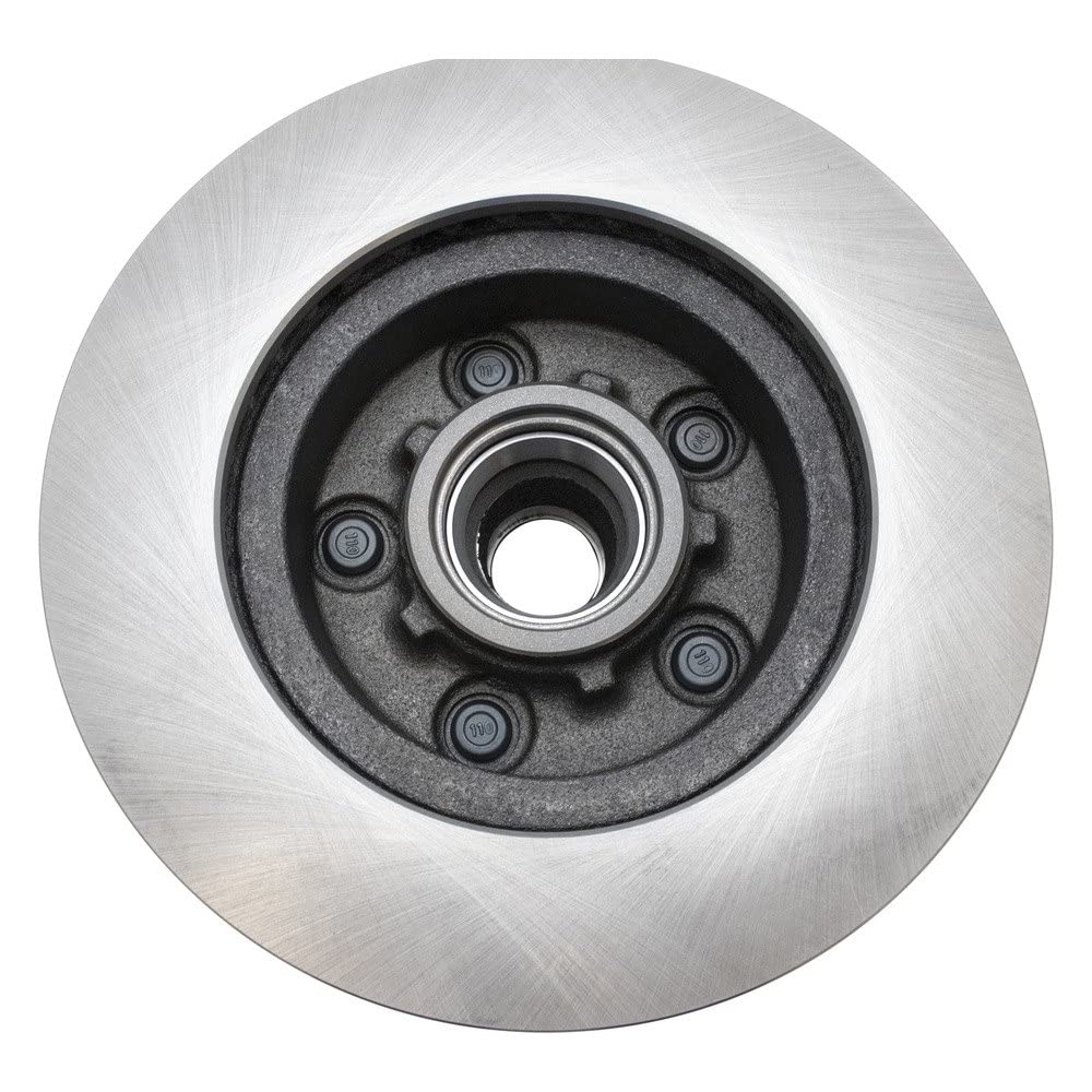 Trq Front Disc Brake Rotor Driver & Passenger Side Kit Pair Set Of 2 For Gm New