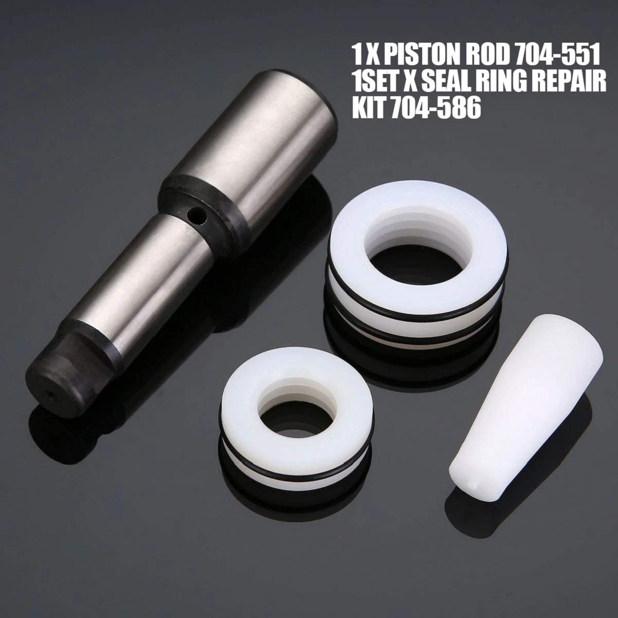 Piston Pump Repair Kit Piston Rod 704-586 704-551 for Titan Impact 440 540 640 Sprayer,Piston Pump Repair Kit 704-586 704-551 fo