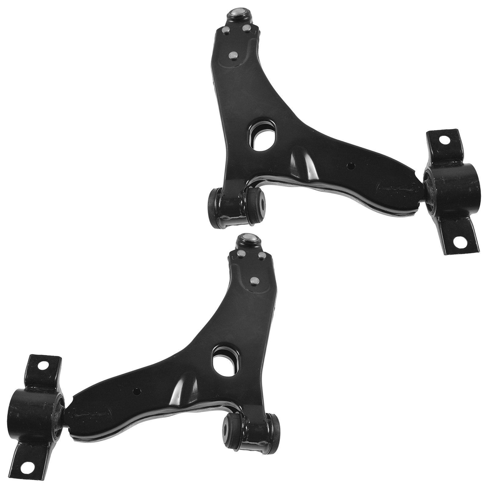 Trq Front Lower Control Arm With Ball Joint Set Compatible With 2000-2004 Ford Focus