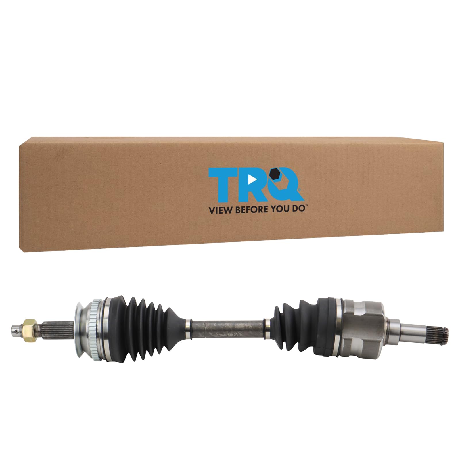 Trq Front Left Cv Axle Shaft Assembly Driver Side Compatible With 1996-2007 Chrysler Town & Country 2000-2003 Voyager Dodge Cara