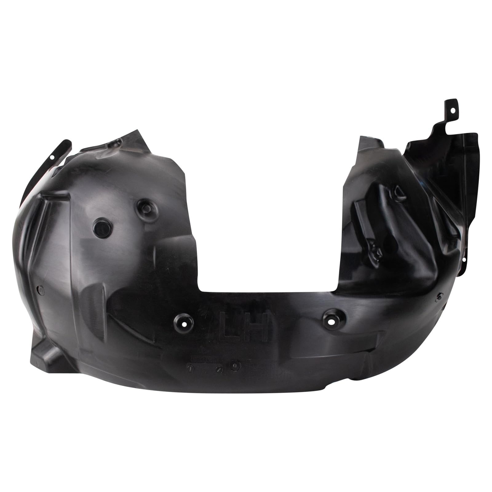 Trq Front Inner Fender Liner Set Compatible With 2015-2017 Ford Mustang Fo1248165 Fo1249165