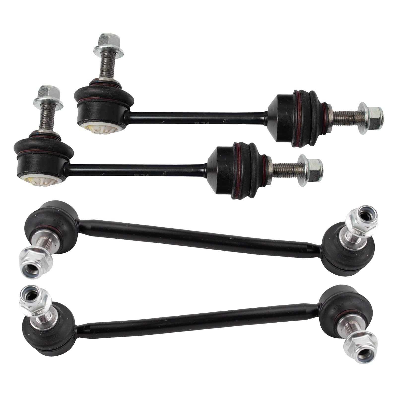 Trq Front & Rear Sway Bar Stabilizer Link Set Compatible With 2012-2016 Tesla S
